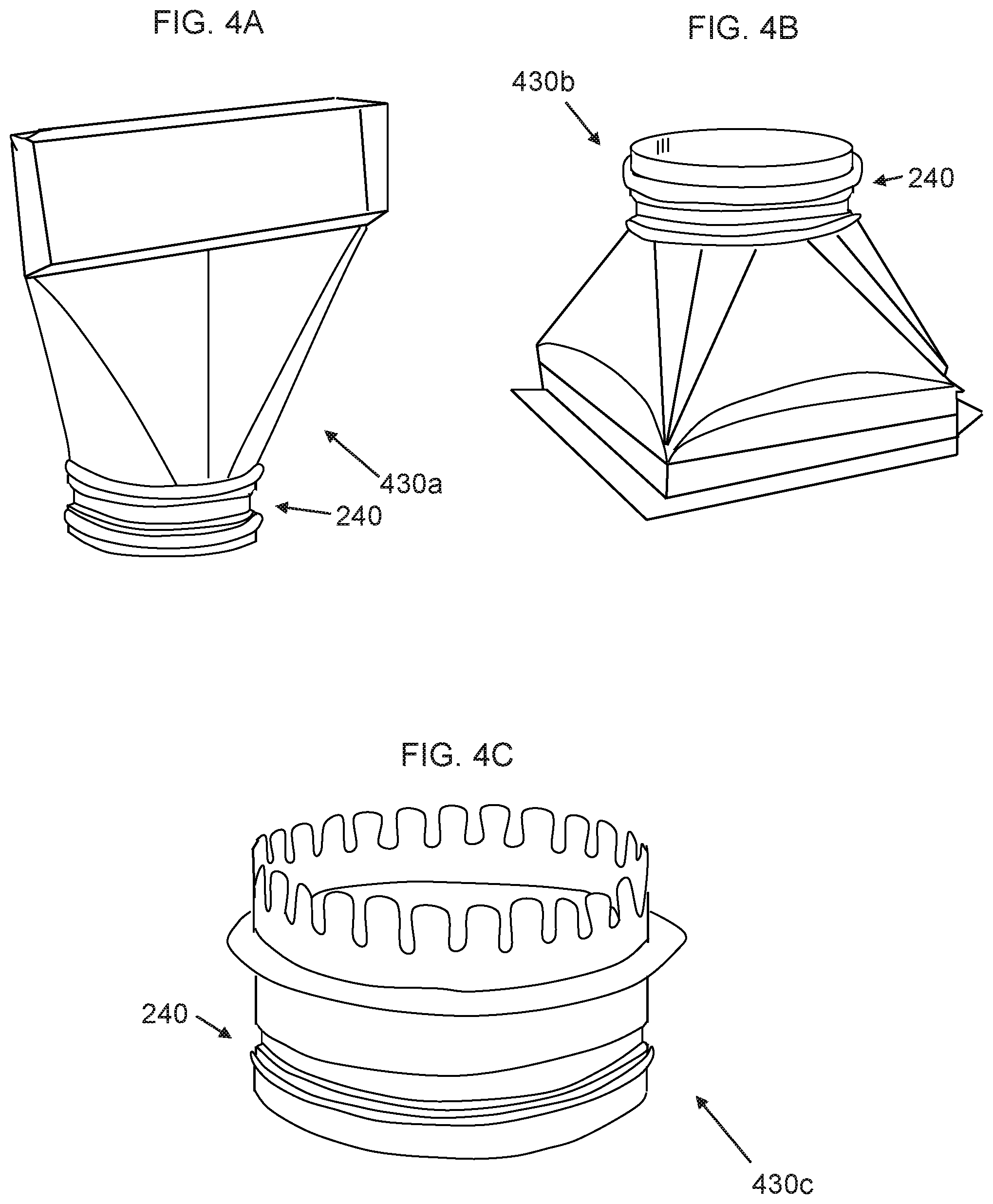 Patent US11774134 Figure 5 – Flex duct fitting system and device