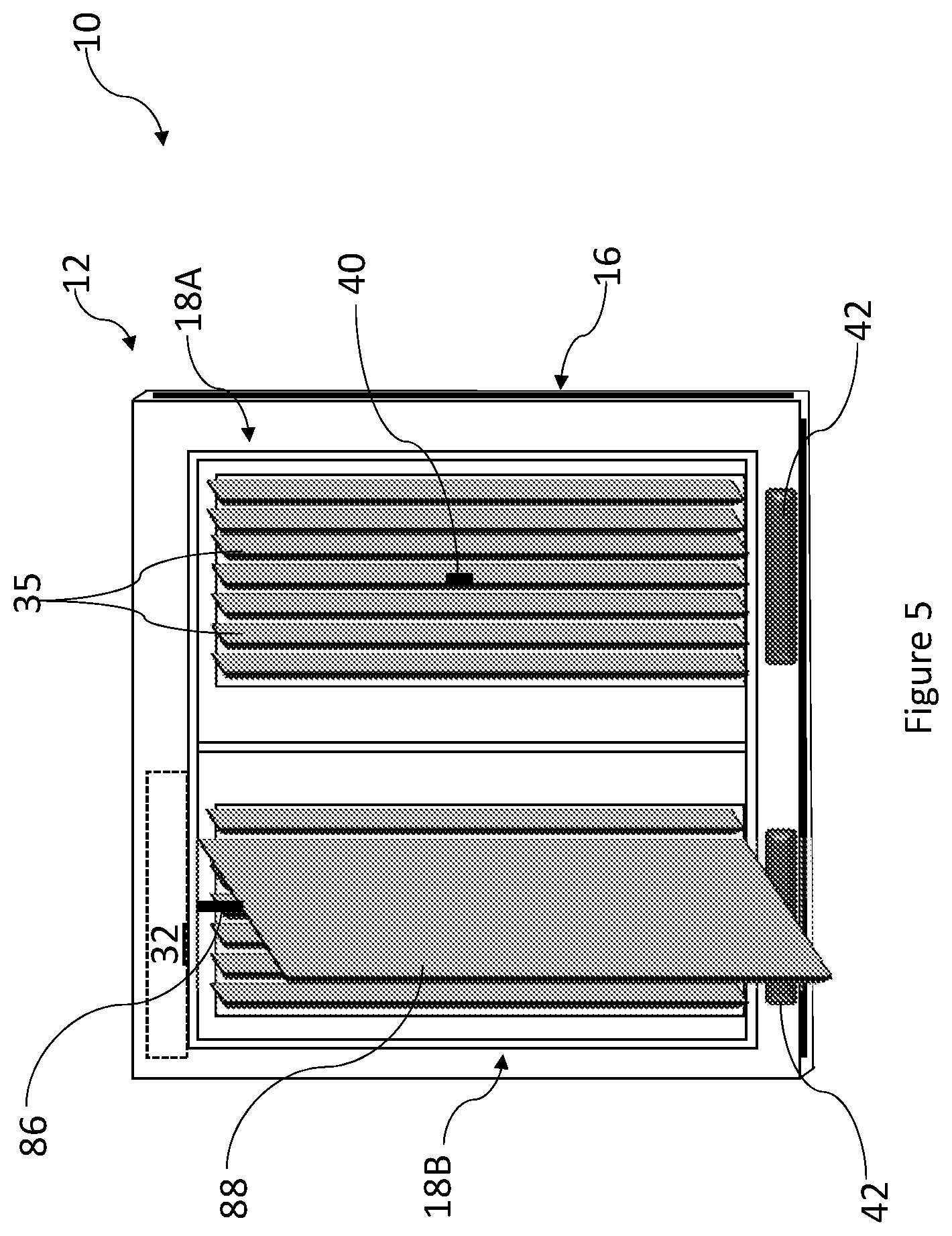 Patent US11774135 Figure 5 – Air diffuser assembly