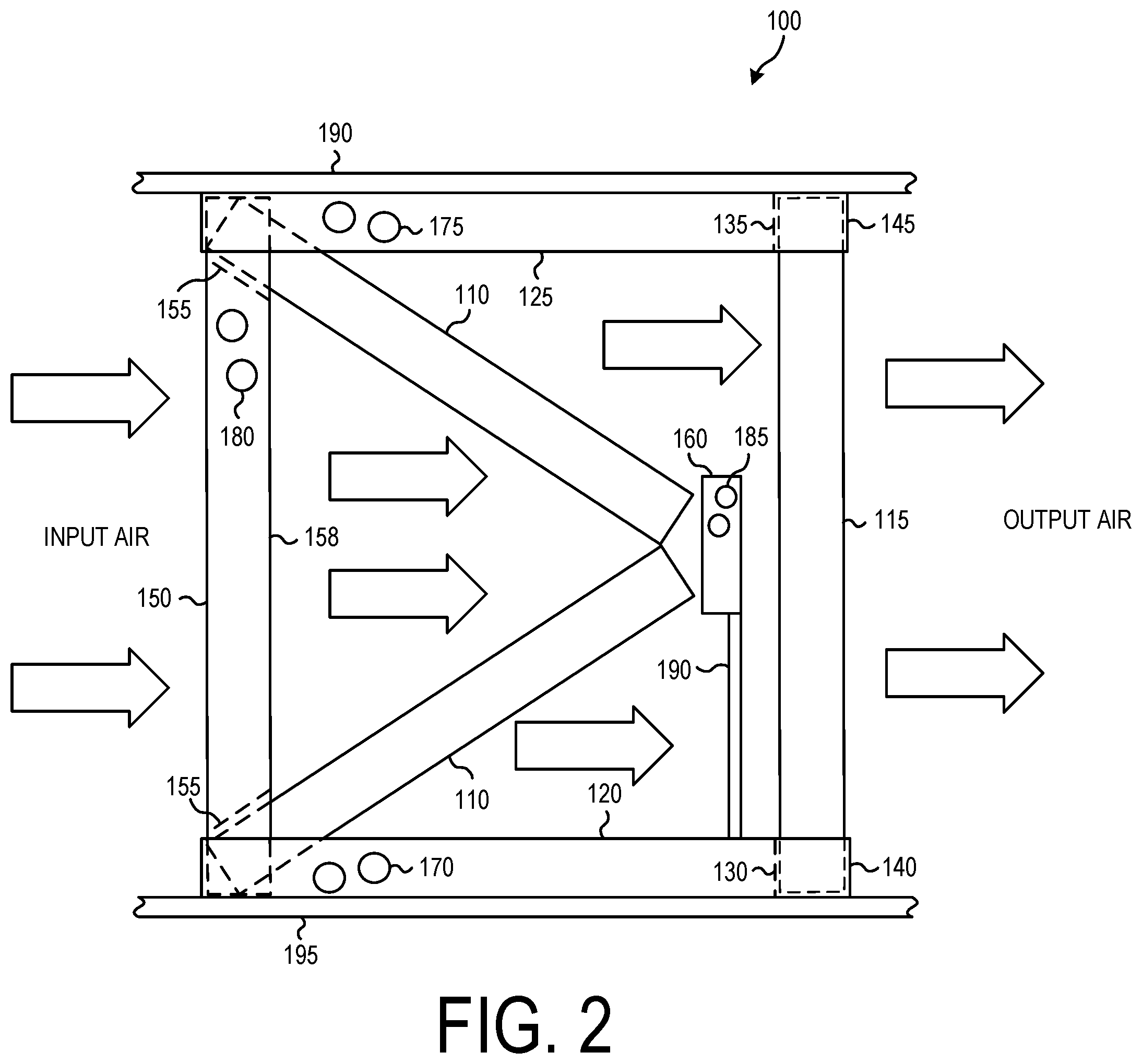 Patent US11774137 Figure 2 – Coil assembly for an air conditioner and method for assembling the same