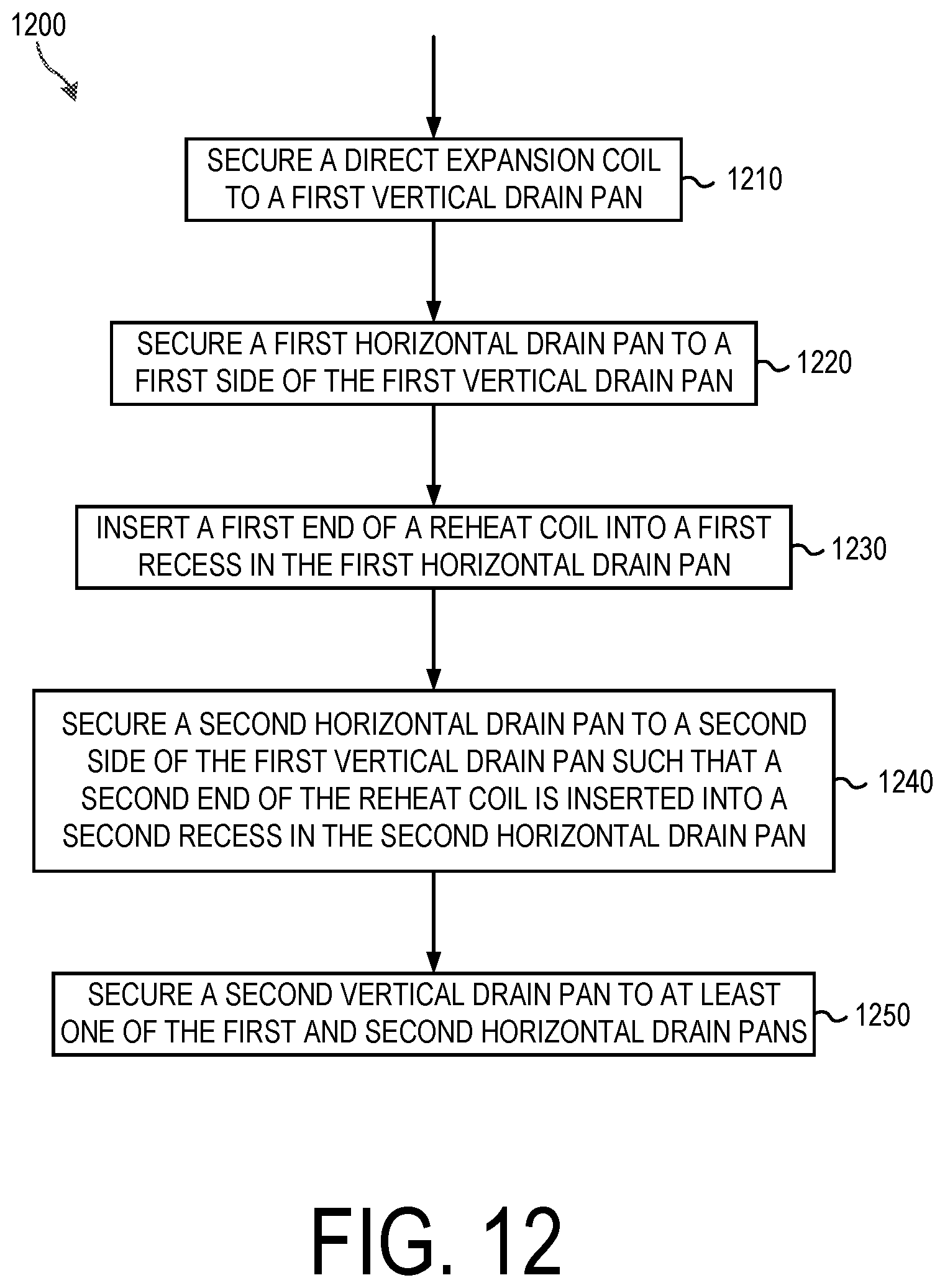 Patent US11774137 Figure 11 – Coil assembly for an air conditioner and method for assembling the same