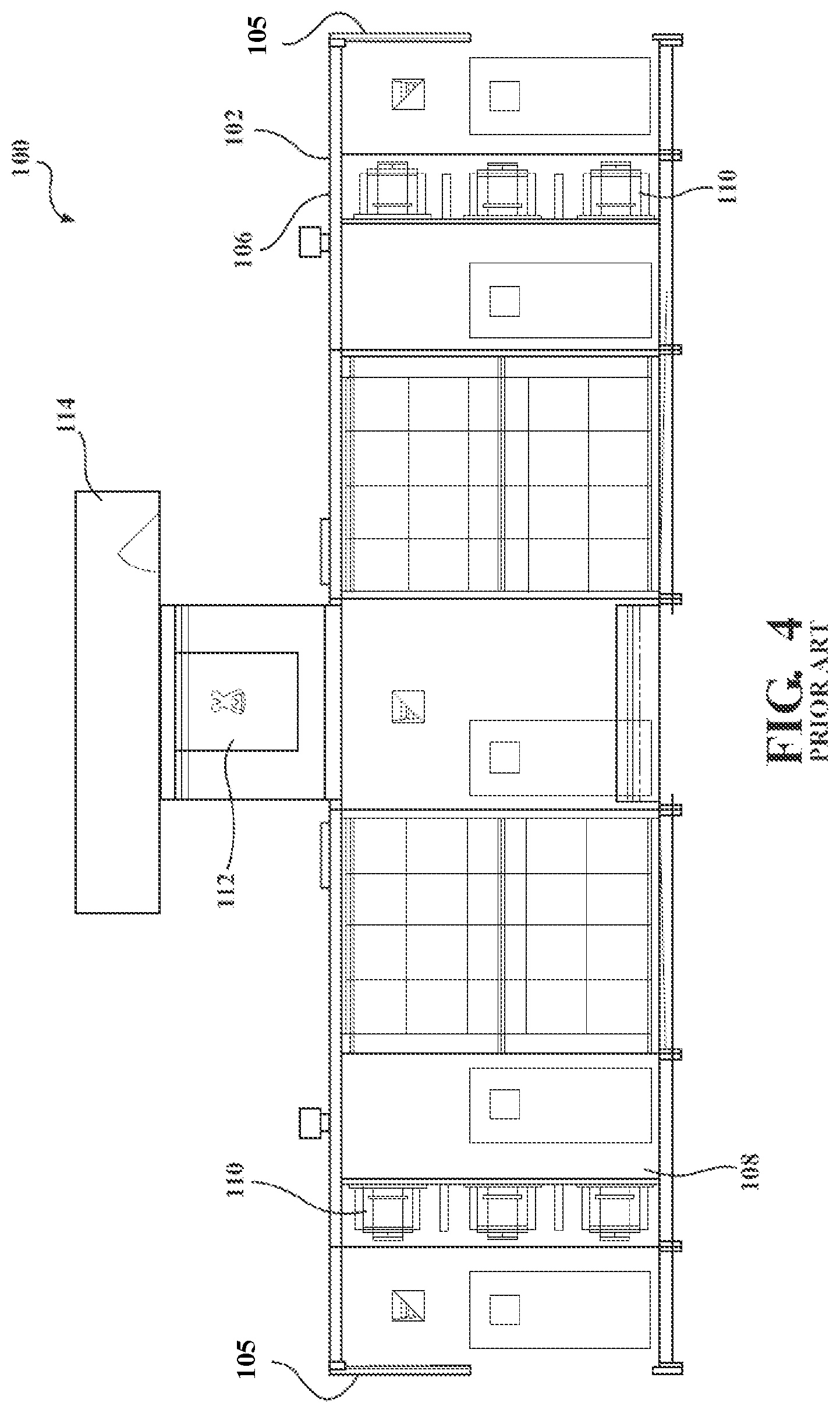 Patent US11774139 Figure 4 – Air handling apparatus for HVAC systems