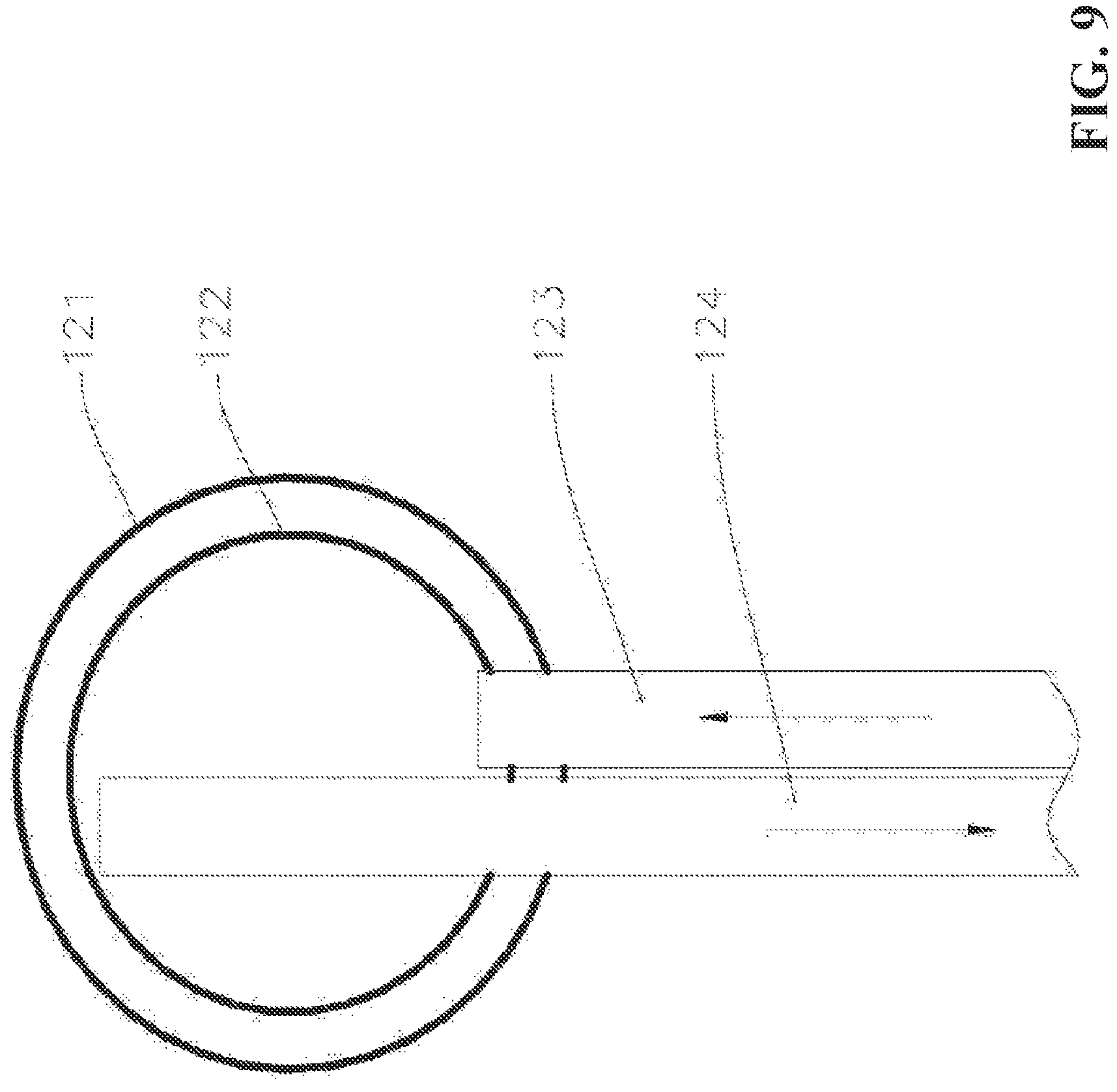 Patent US11774142 Figure 9 – Double-line focusing solar energy collection apparatus