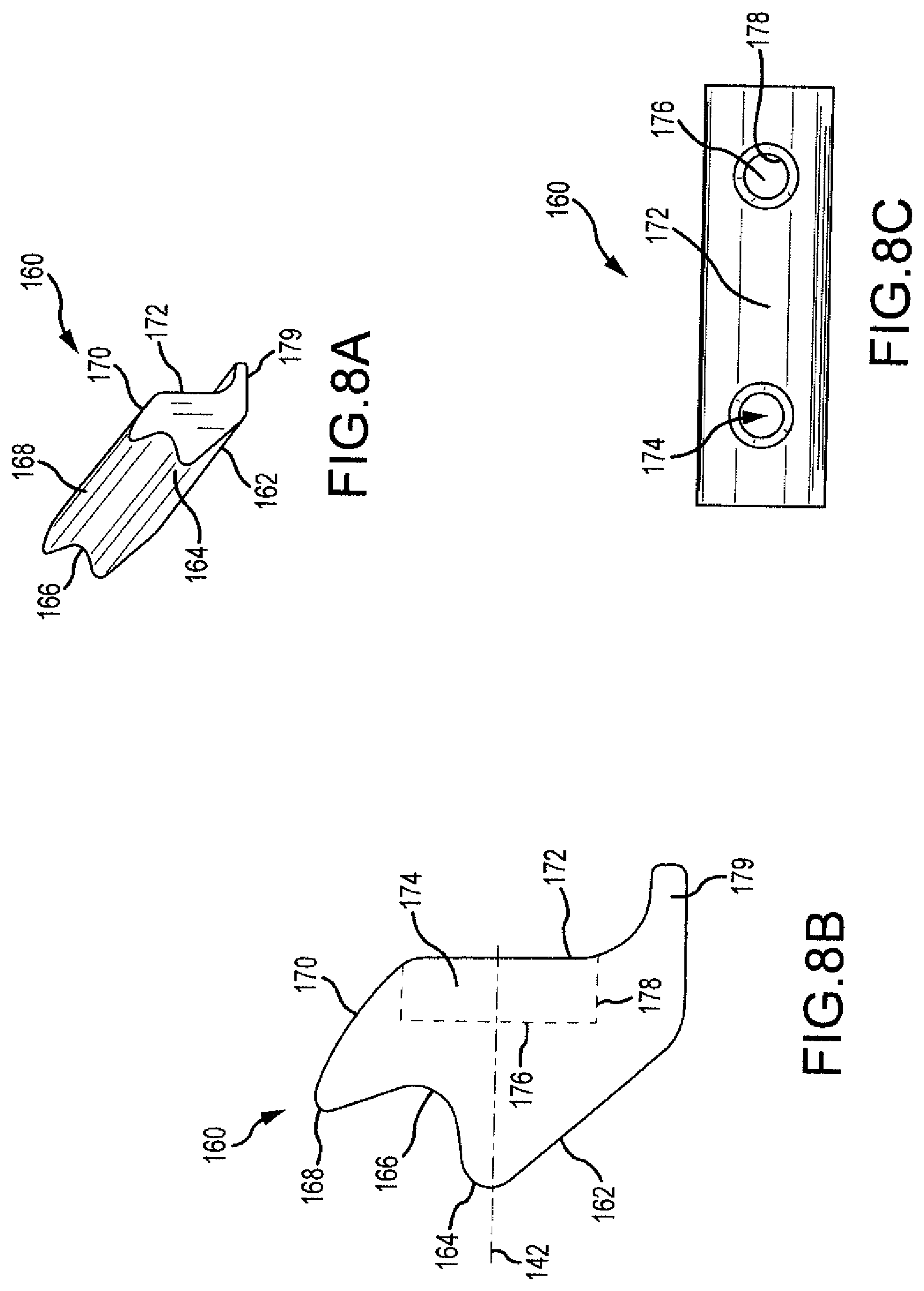 Patent US11774143 Figure 7 – Rail assembly with invertible side-mount adapter for direct and indirect mounting applications