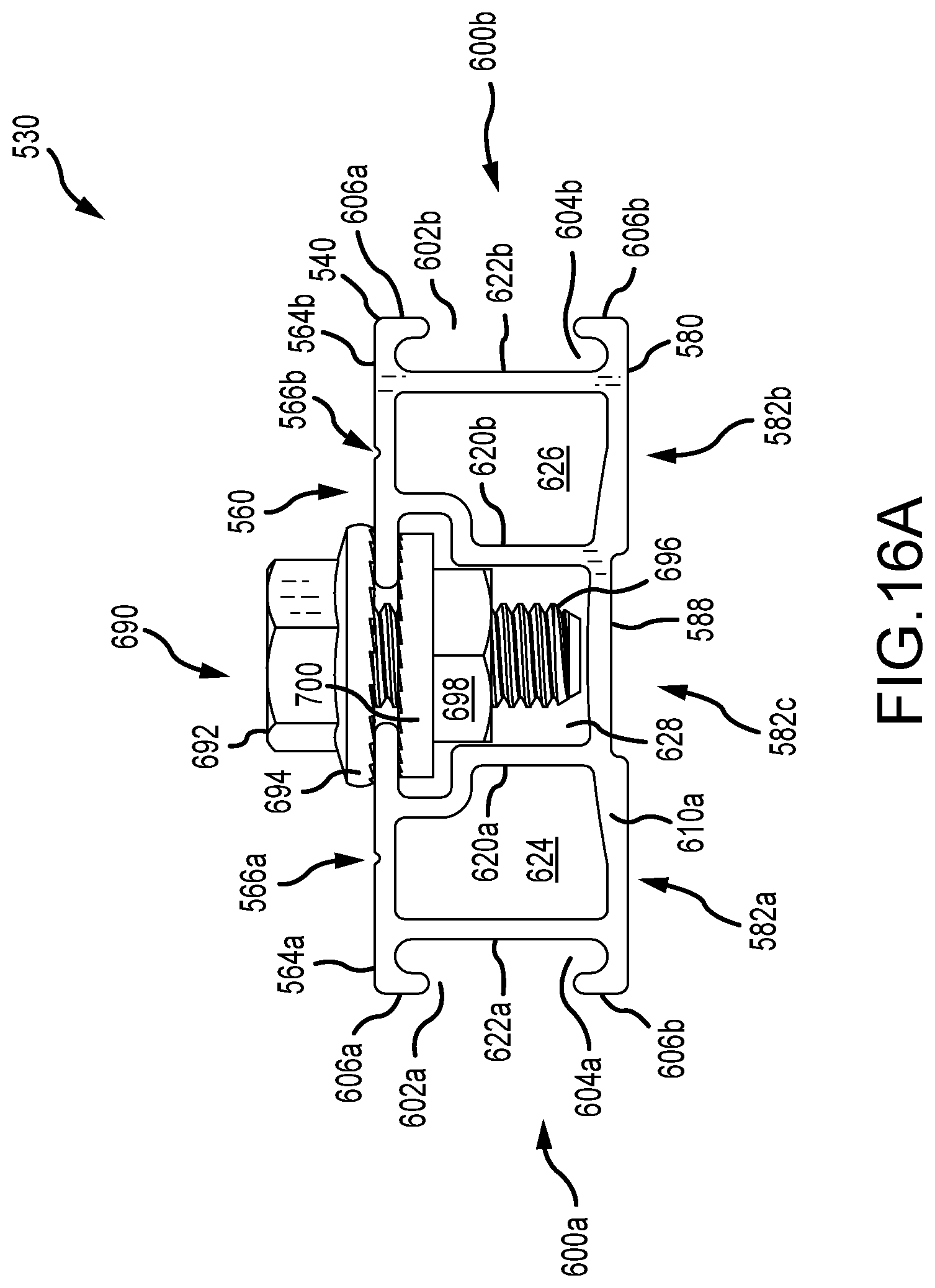 Patent US11774143 Figure 19 – Rail assembly with invertible side-mount adapter for direct and indirect mounting applications