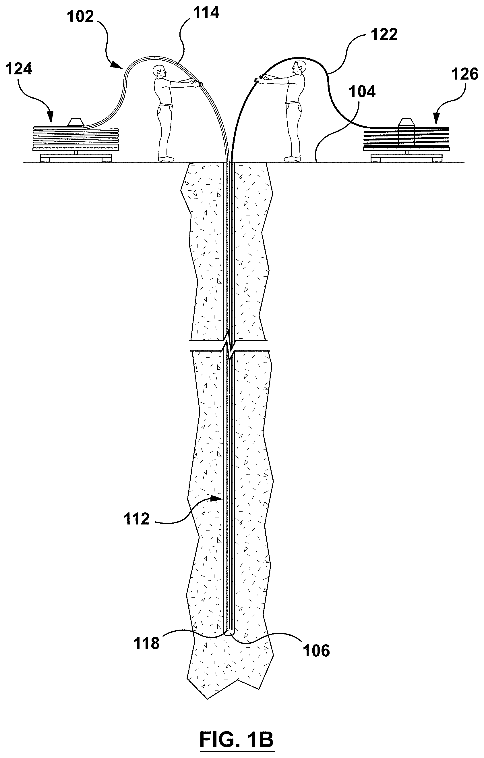 Patent US11774145 Figure 2 – Method and apparatus for installing geothermal heat exchanger