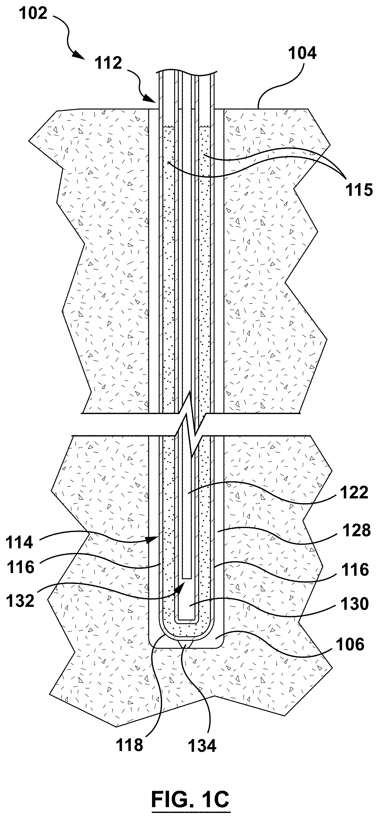 Patent US11774145 Figure 4 – Method and apparatus for installing geothermal heat exchanger