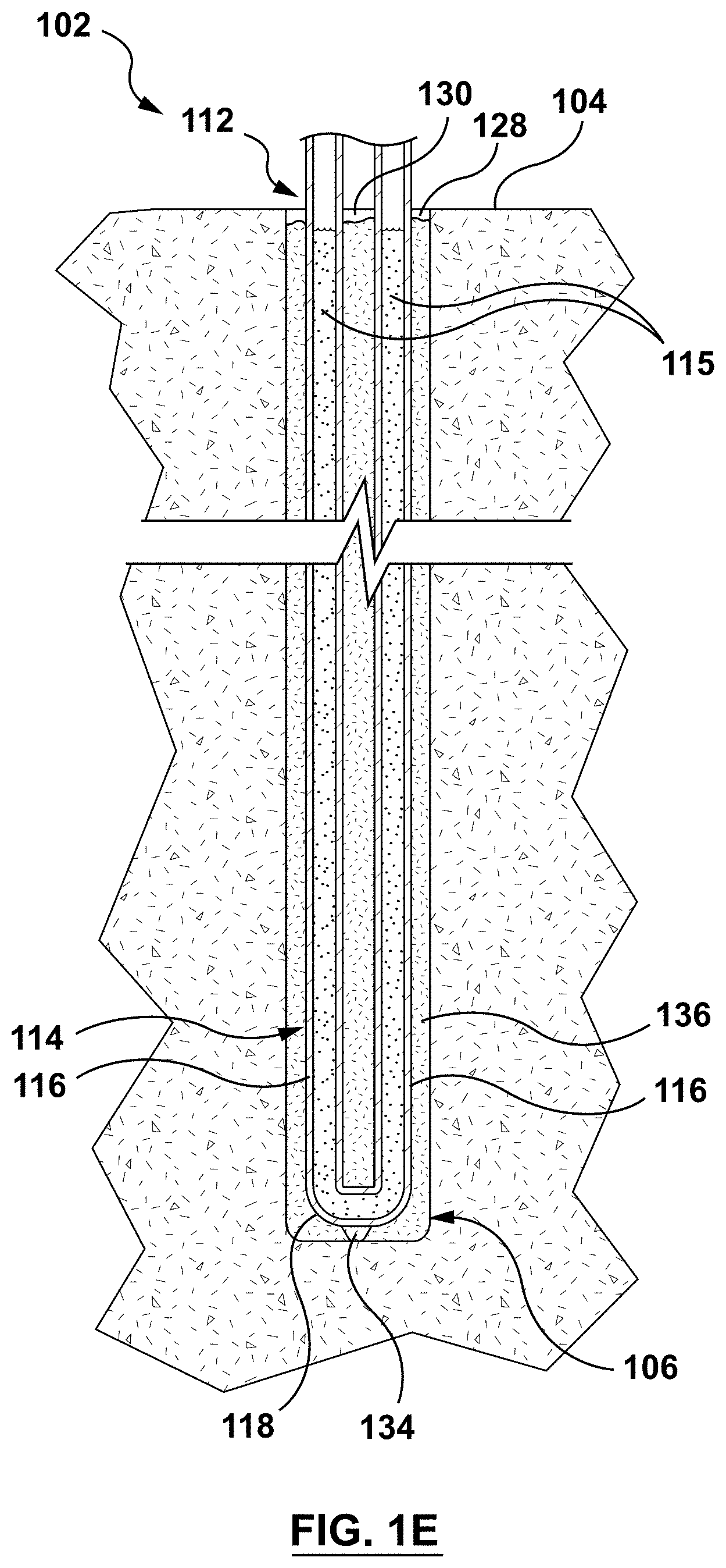 Patent US11774145 Figure 6 – Method and apparatus for installing geothermal heat exchanger