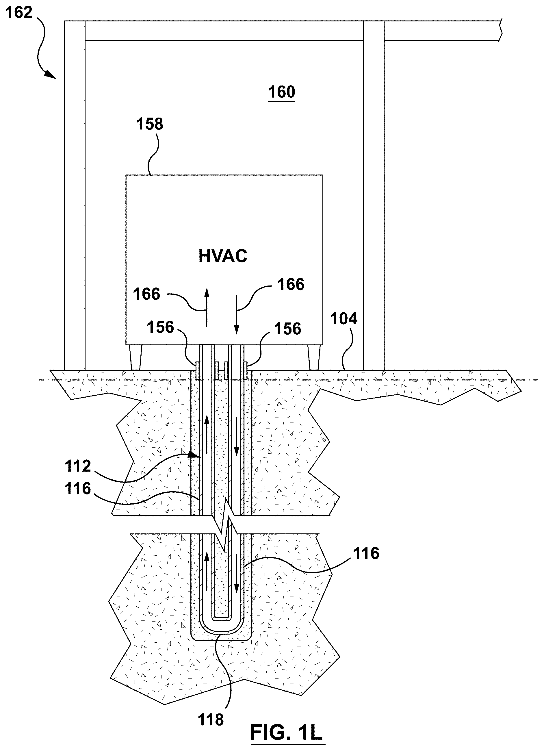 Patent US11774145 Figure 13 – Method and apparatus for installing geothermal heat exchanger