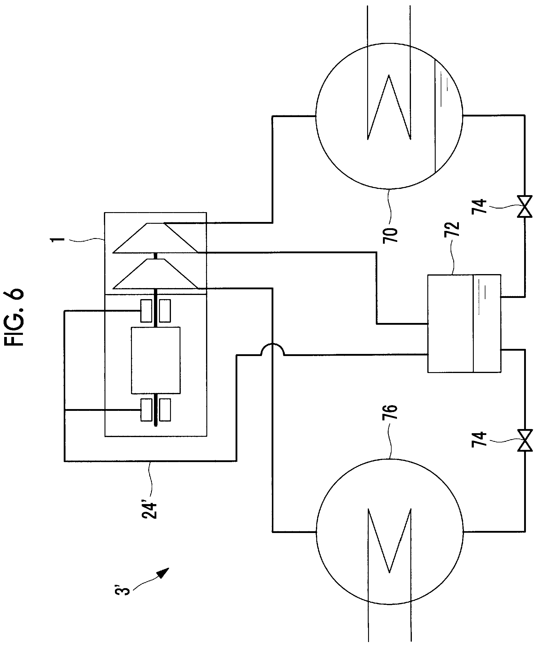 Patent US11774146 Figure 6 – Turbo compressor and centrifugal chiller comprising same