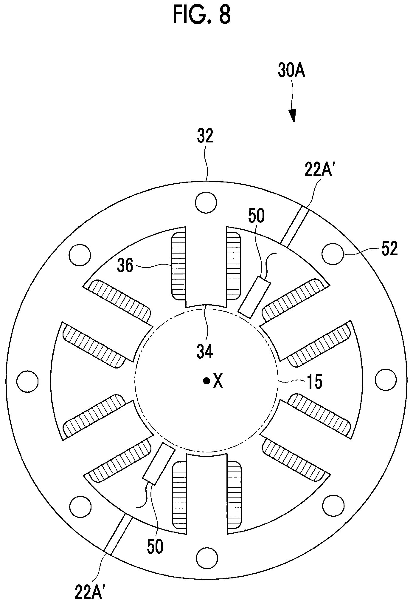 Patent US11774146 Figure 8 – Turbo compressor and centrifugal chiller comprising same