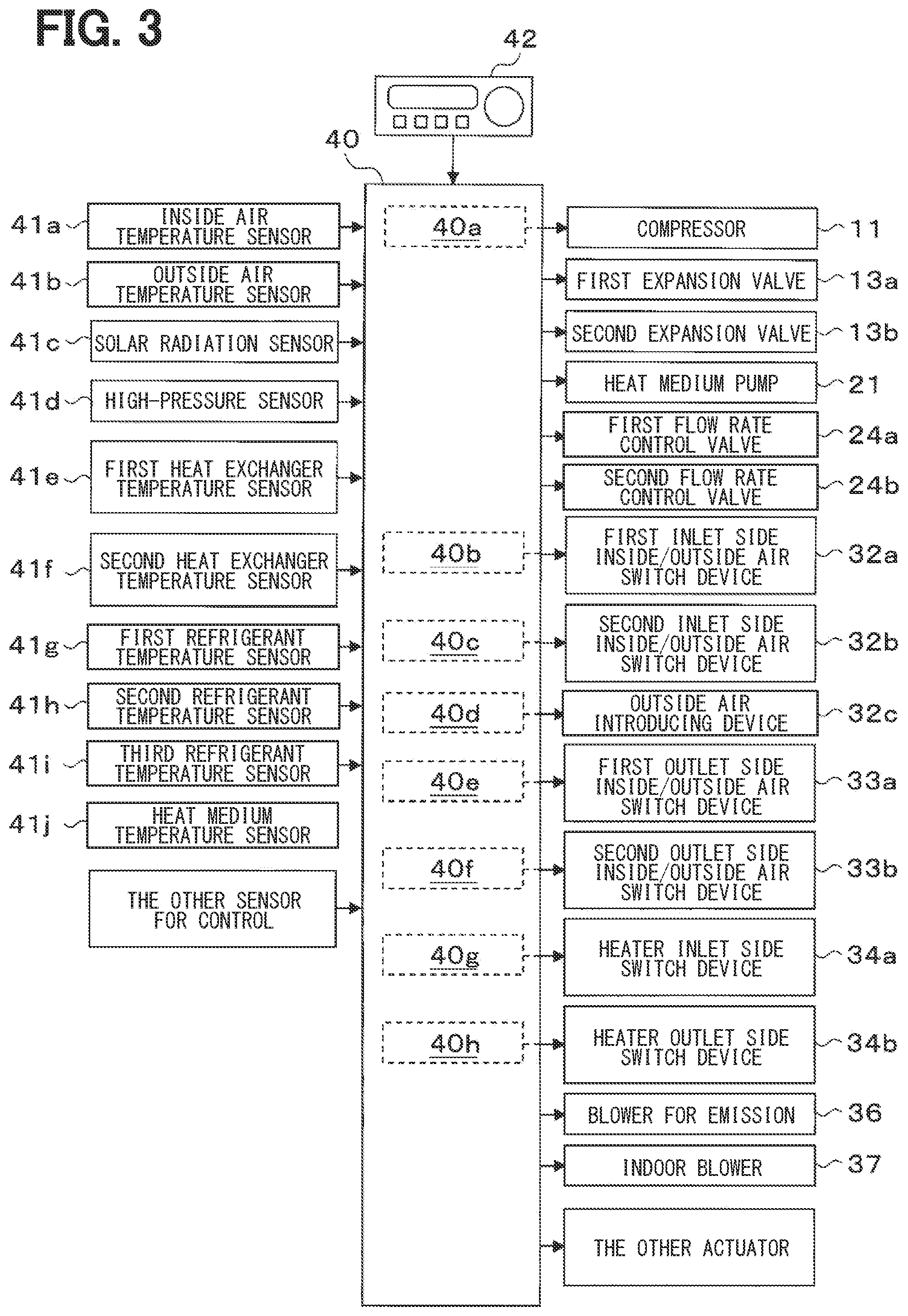 Patent US11774149 Figure 3 – Air conditioner