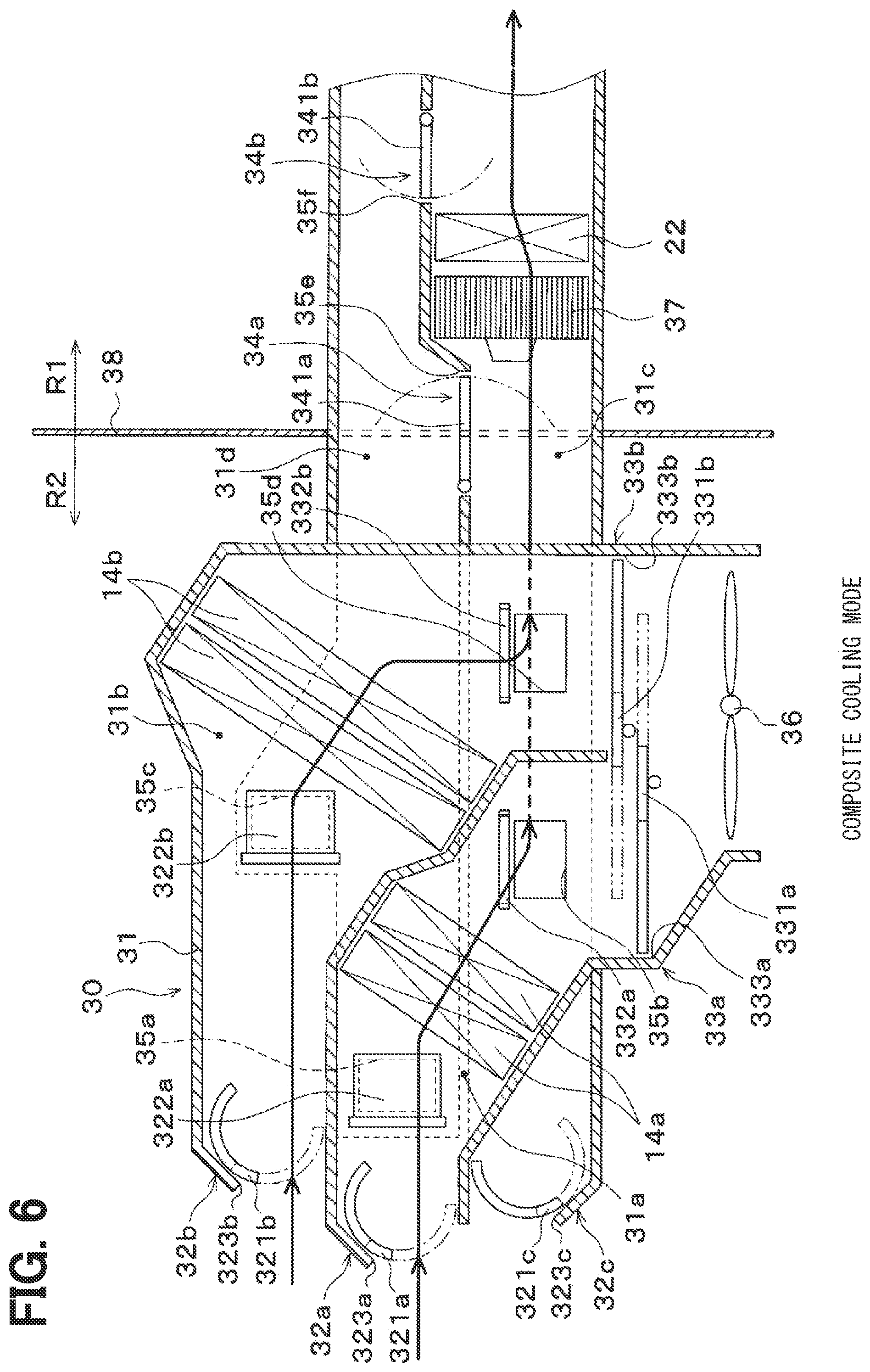 Patent US11774149 Figure 6 – Air conditioner