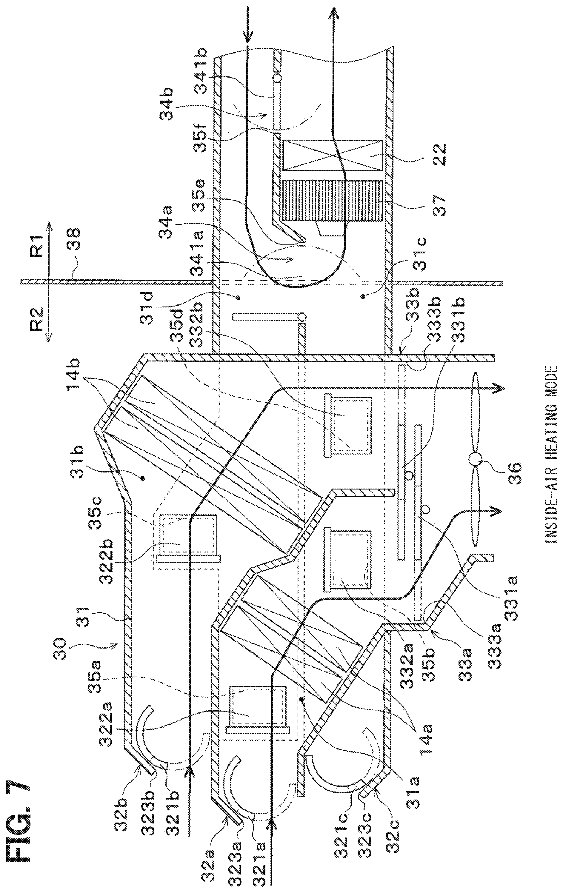 Patent US11774149 Figure 7 – Air conditioner