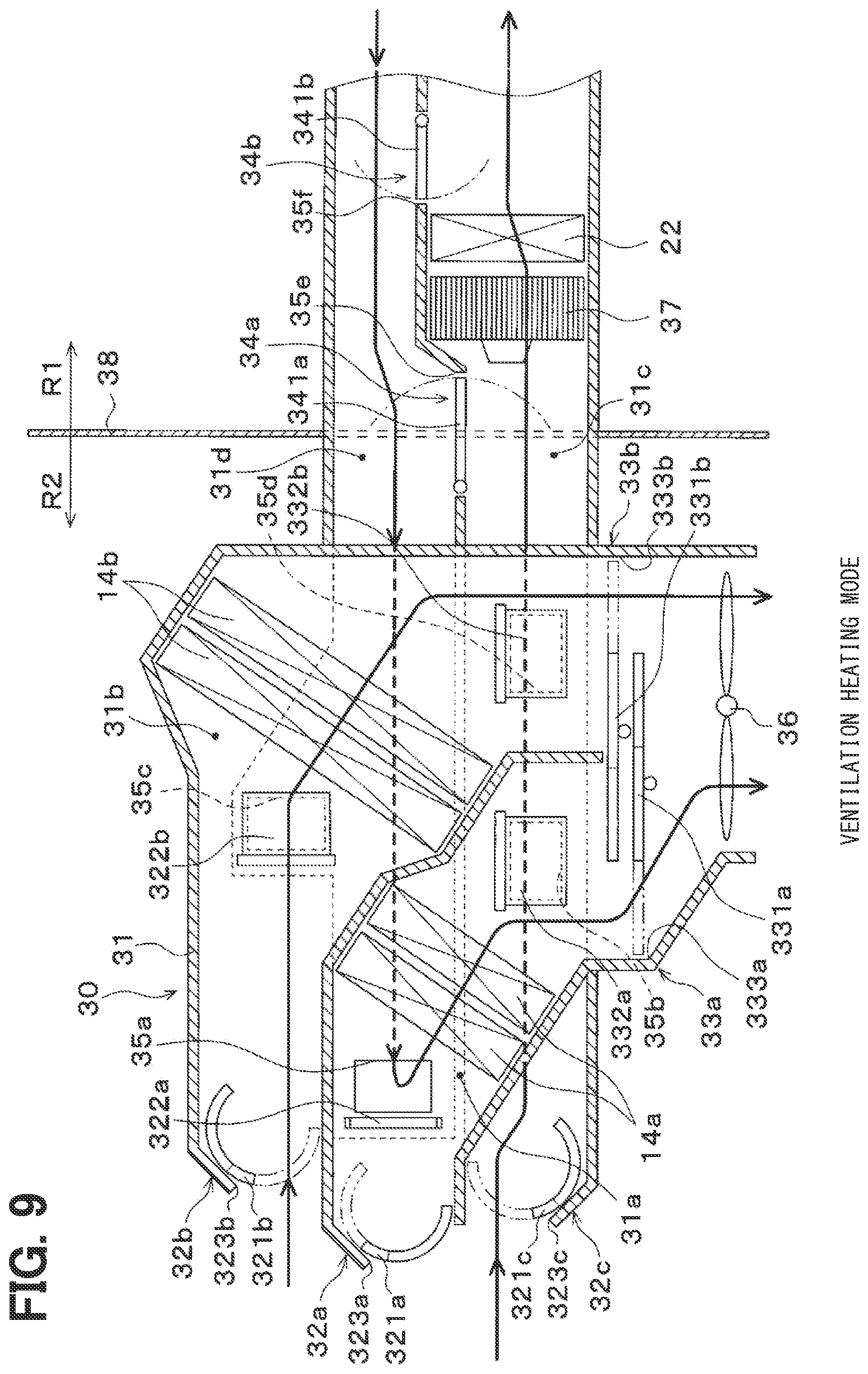 Patent US11774149 Figure 9 – Air conditioner