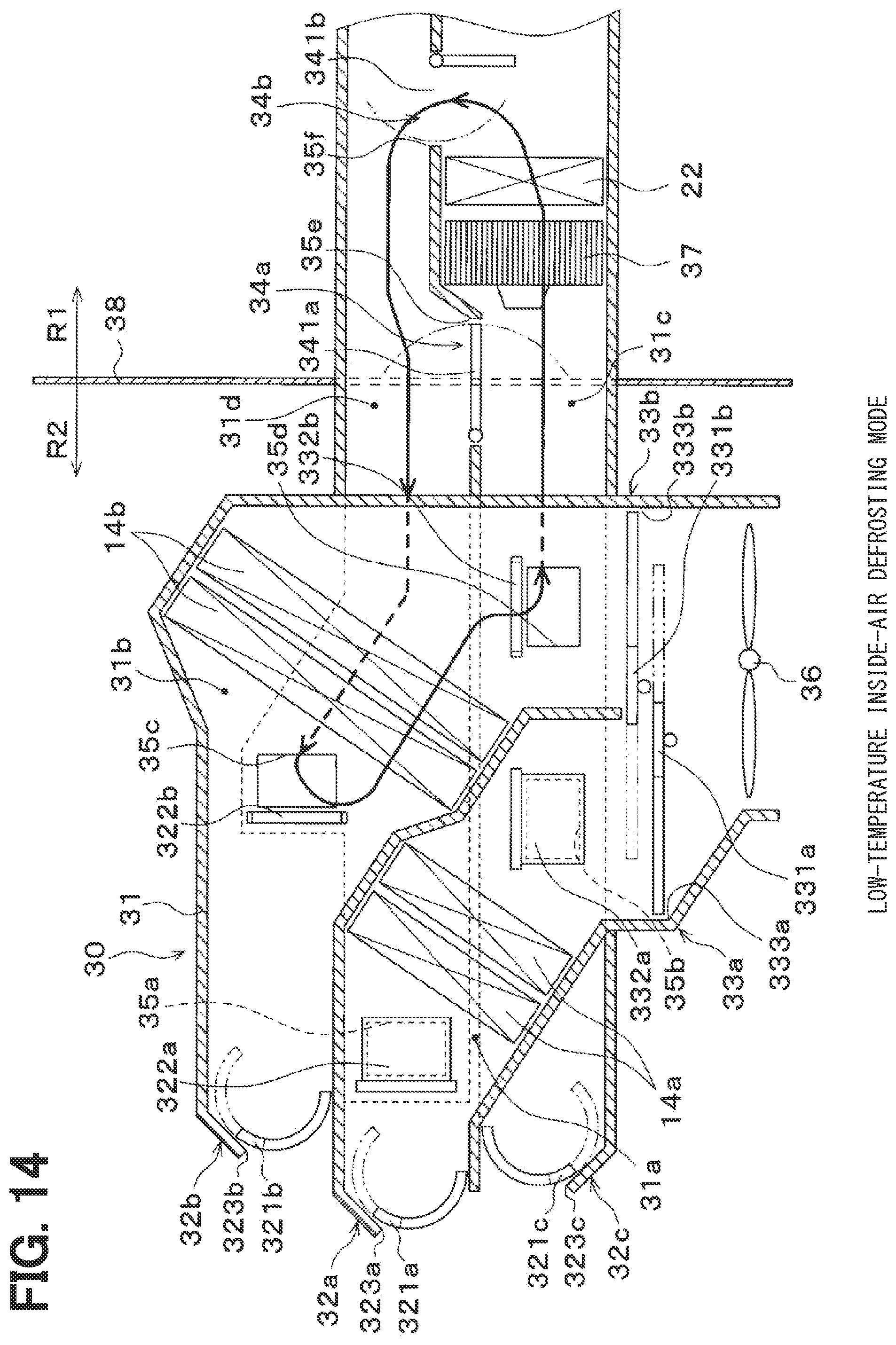 Patent US11774149 Figure 14 – Air conditioner