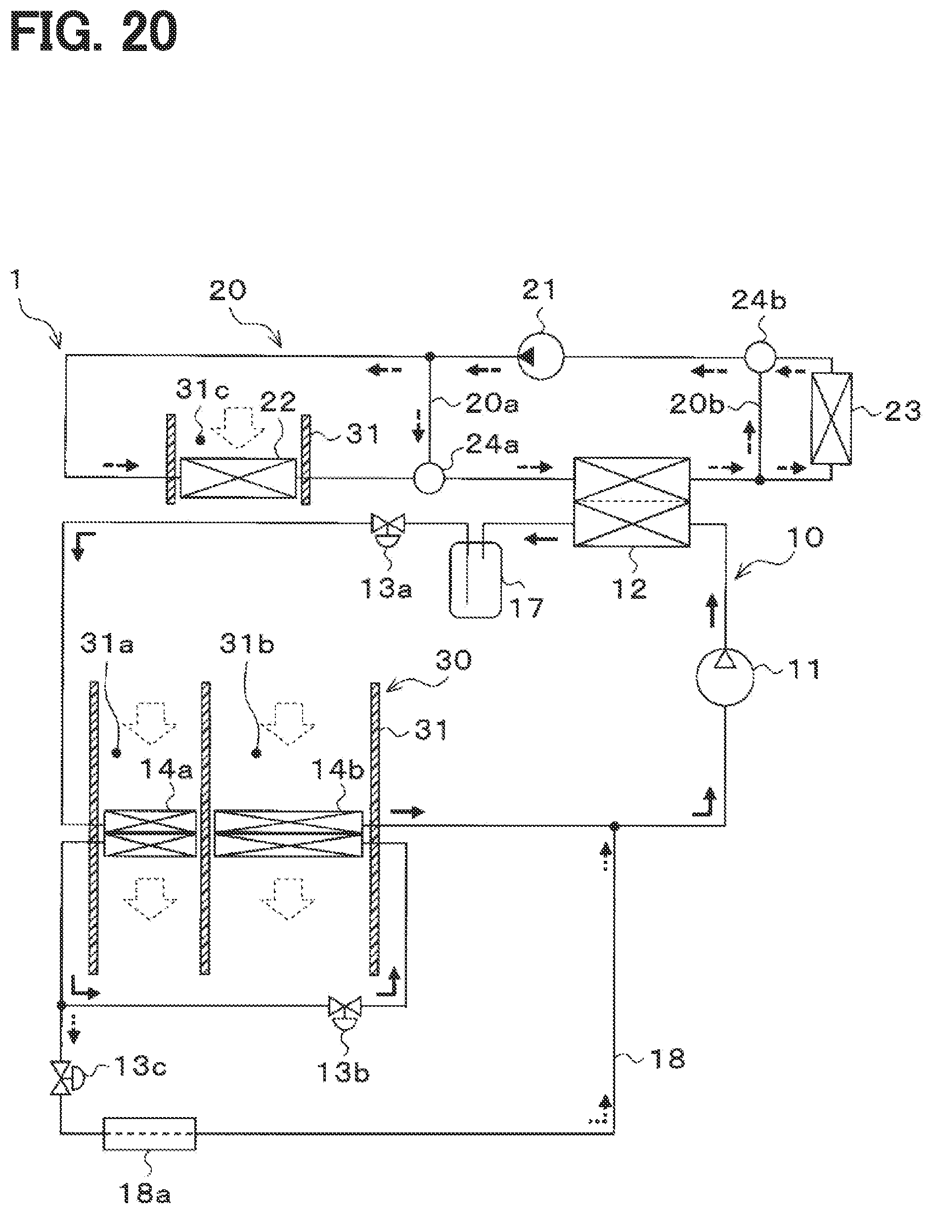 Patent US11774149 Figure 20 – Air conditioner