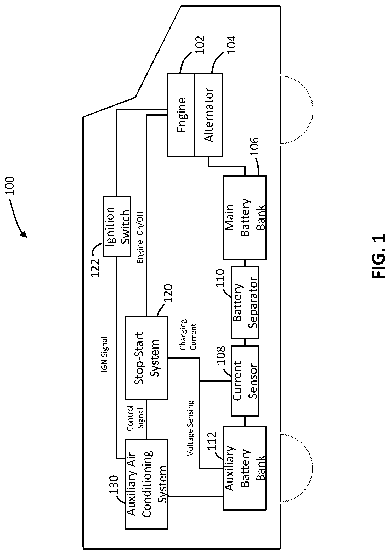 Patent US11774152 Figure 1 – Compressor control circuit