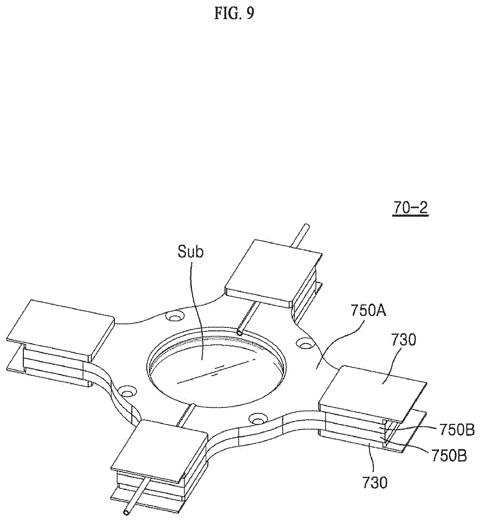Patent US11774153 Figure 9 – Apparatus for providing cooling energy to a target