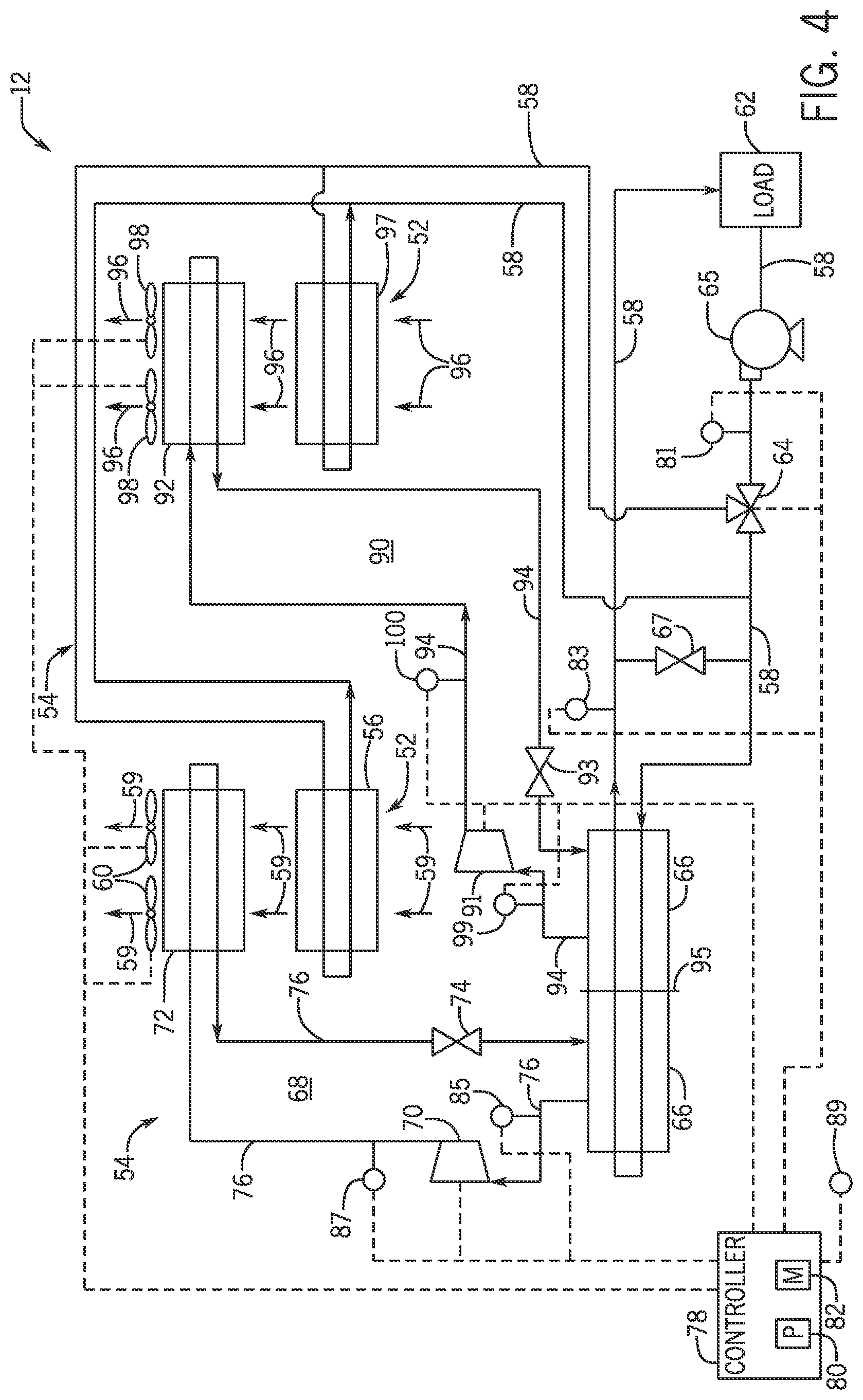 Patent US11774154 Figure 4 – Systems and methods for controlling a refrigeration system