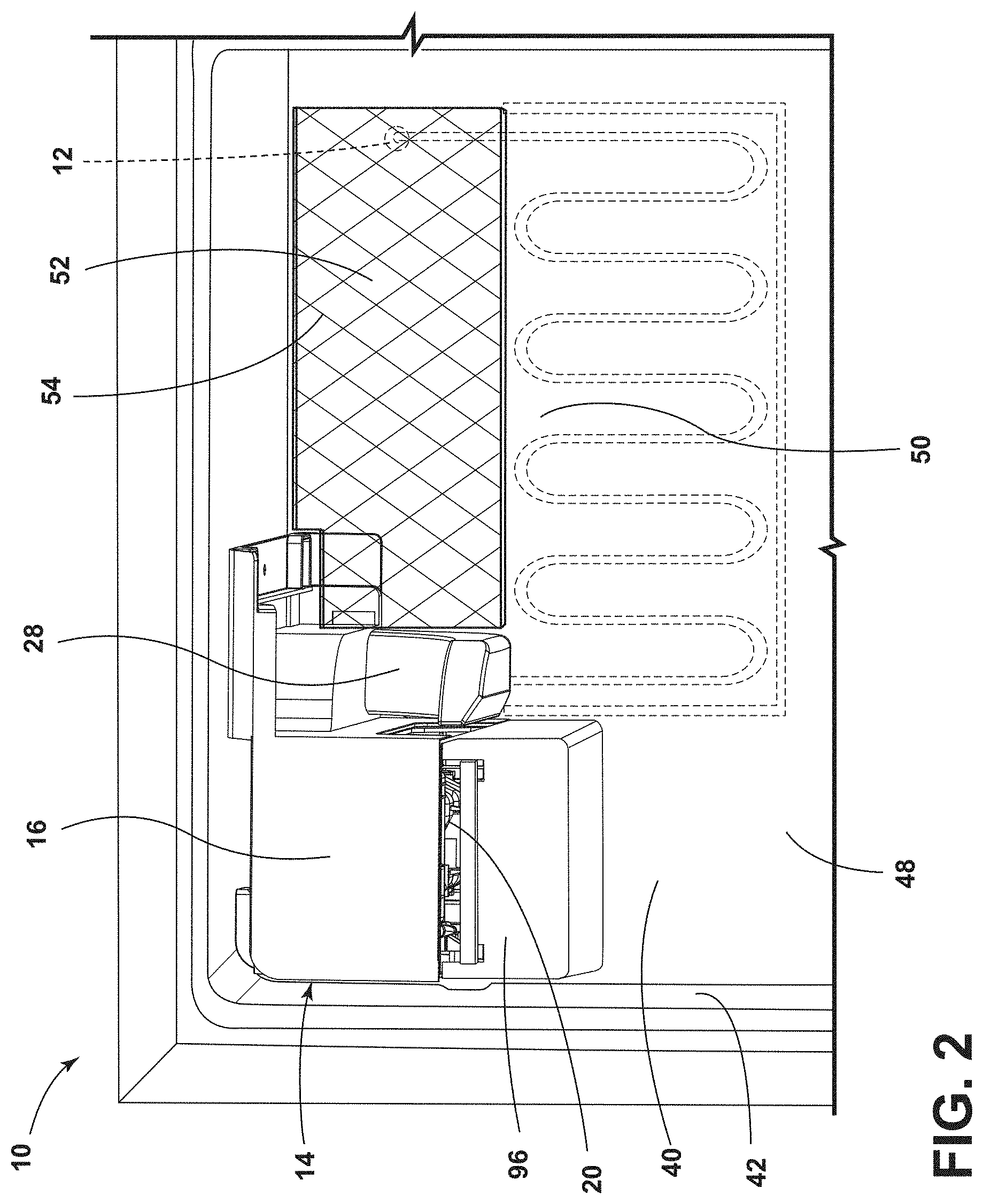 Patent US11774155 Figure 2 – Icemaker assembly