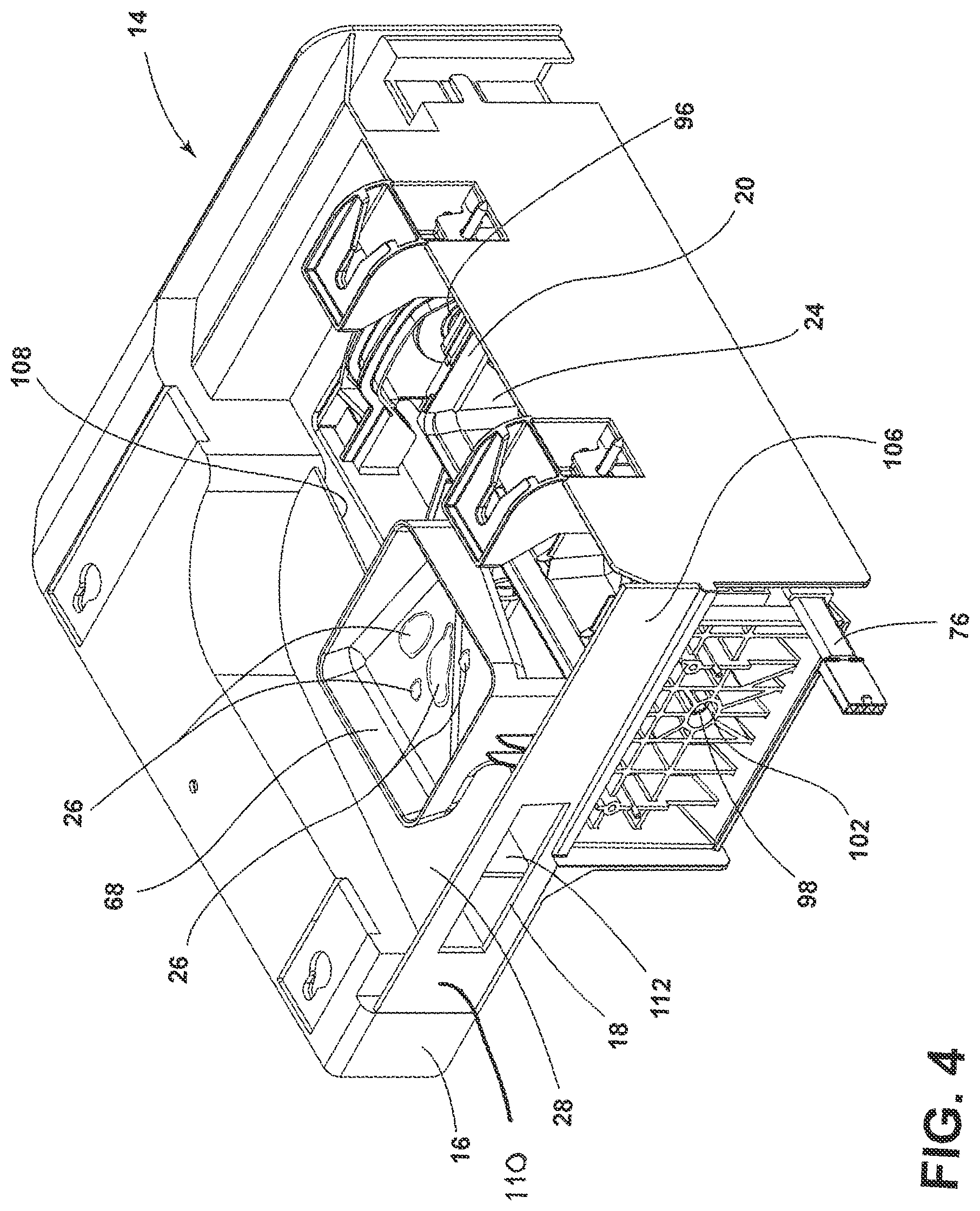 Patent US11774155 Figure 4 – Icemaker assembly