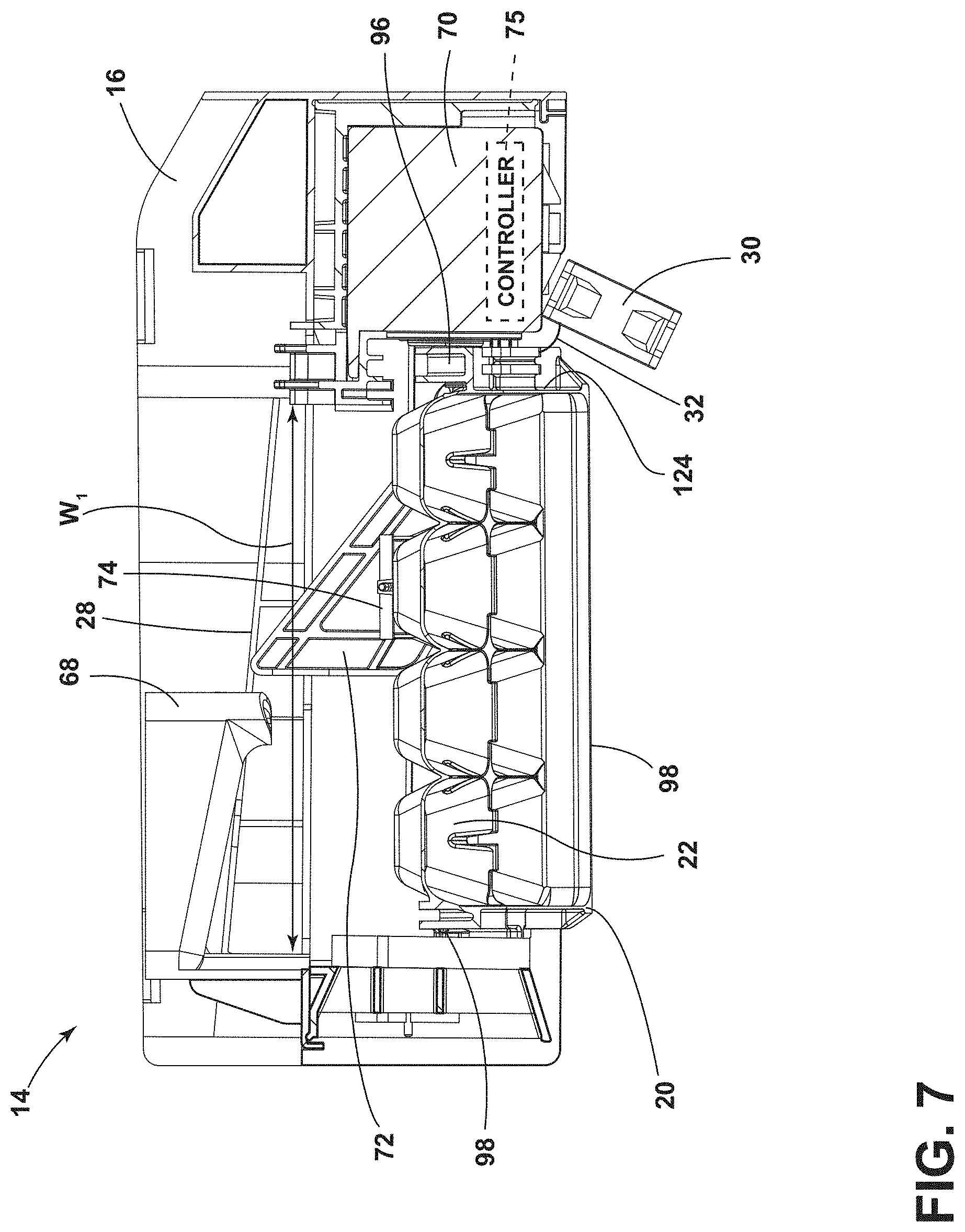 Patent US11774155 Figure 7 – Icemaker assembly