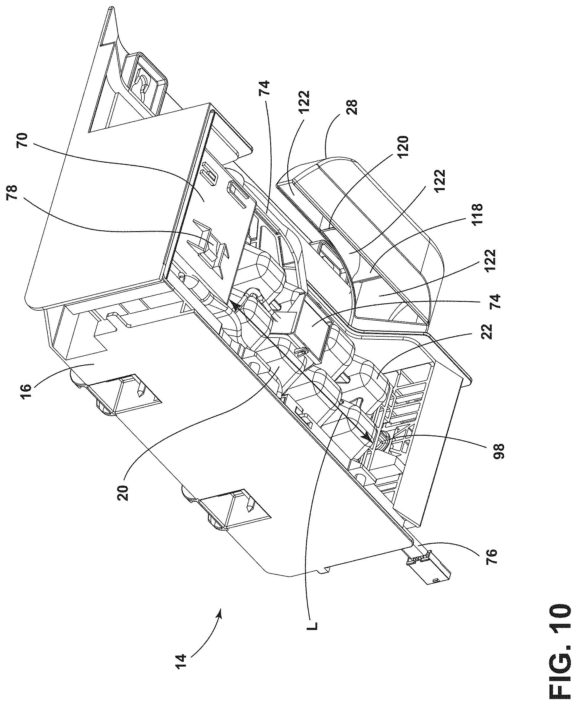 Patent US11774155 Figure 10 – Icemaker assembly