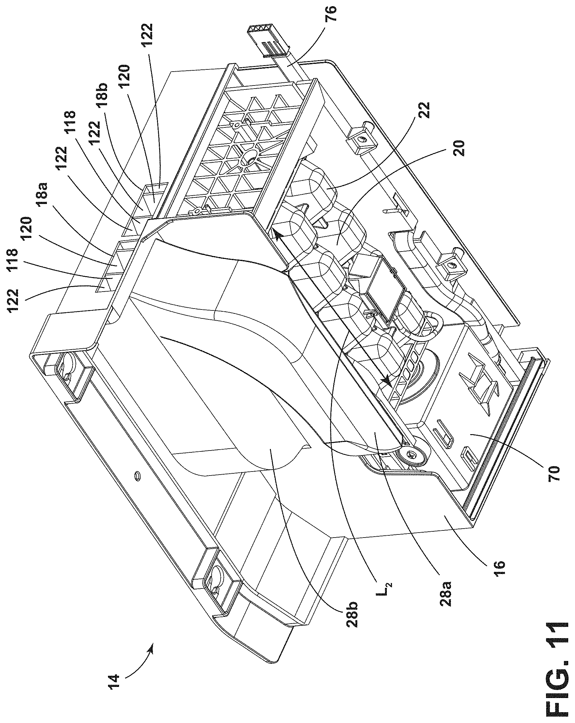 Patent US11774155 Figure 11 – Icemaker assembly