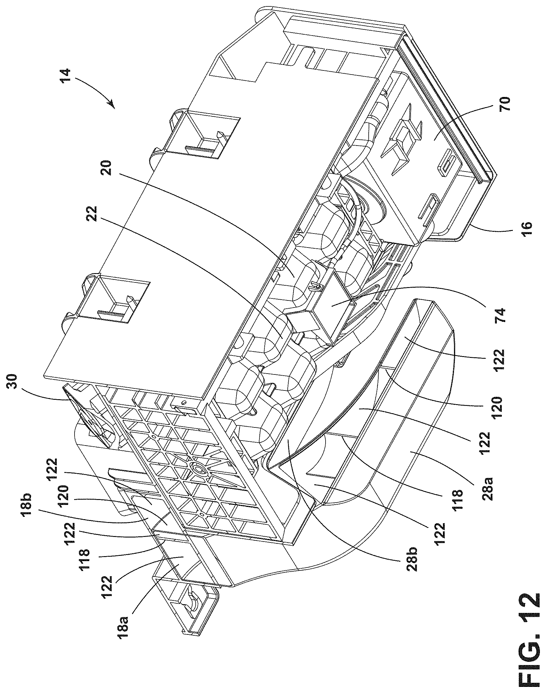 Patent US11774155 Figure 12 – Icemaker assembly