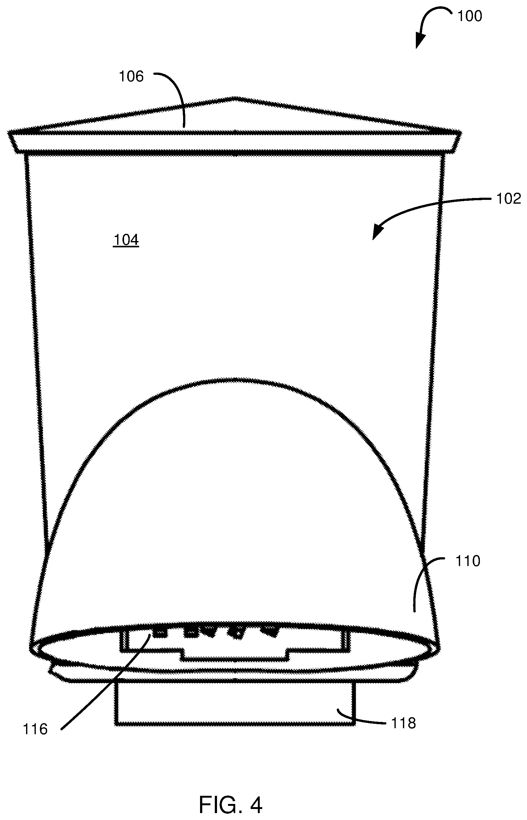 Patent US11774157 Figure 4 – Blender-compatible ice-conditioning apparatus