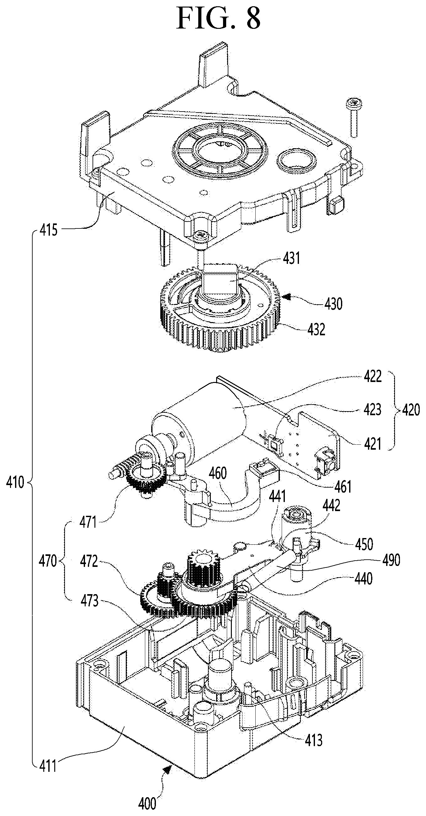 Patent US11774158 Figure 8 – Refrigerator, ice making assembly and method for controlling ice making assembly