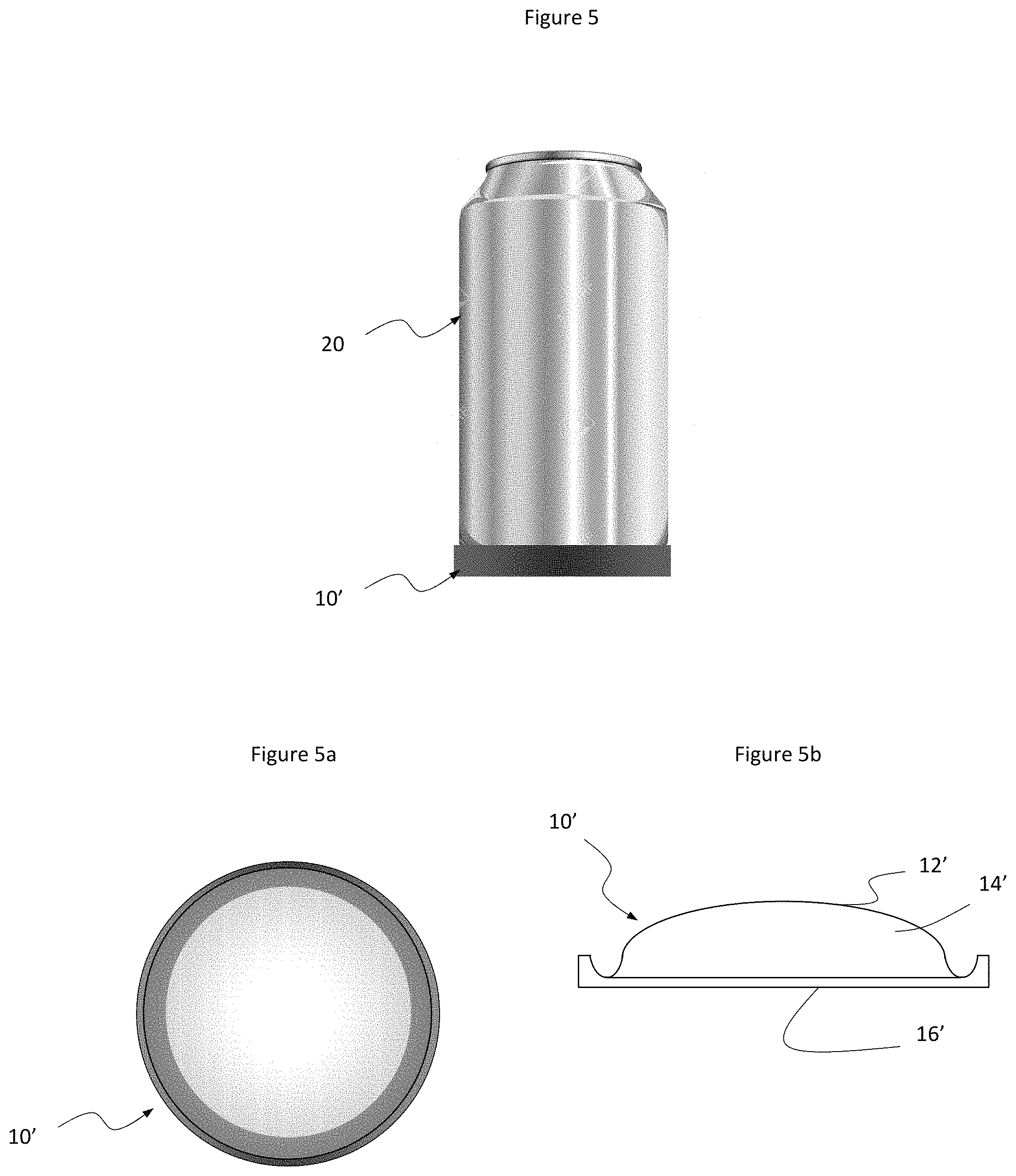 Patent US11774159 Figure 4 – Flexible adhesive tape for cooling beverages, pipes and other articles