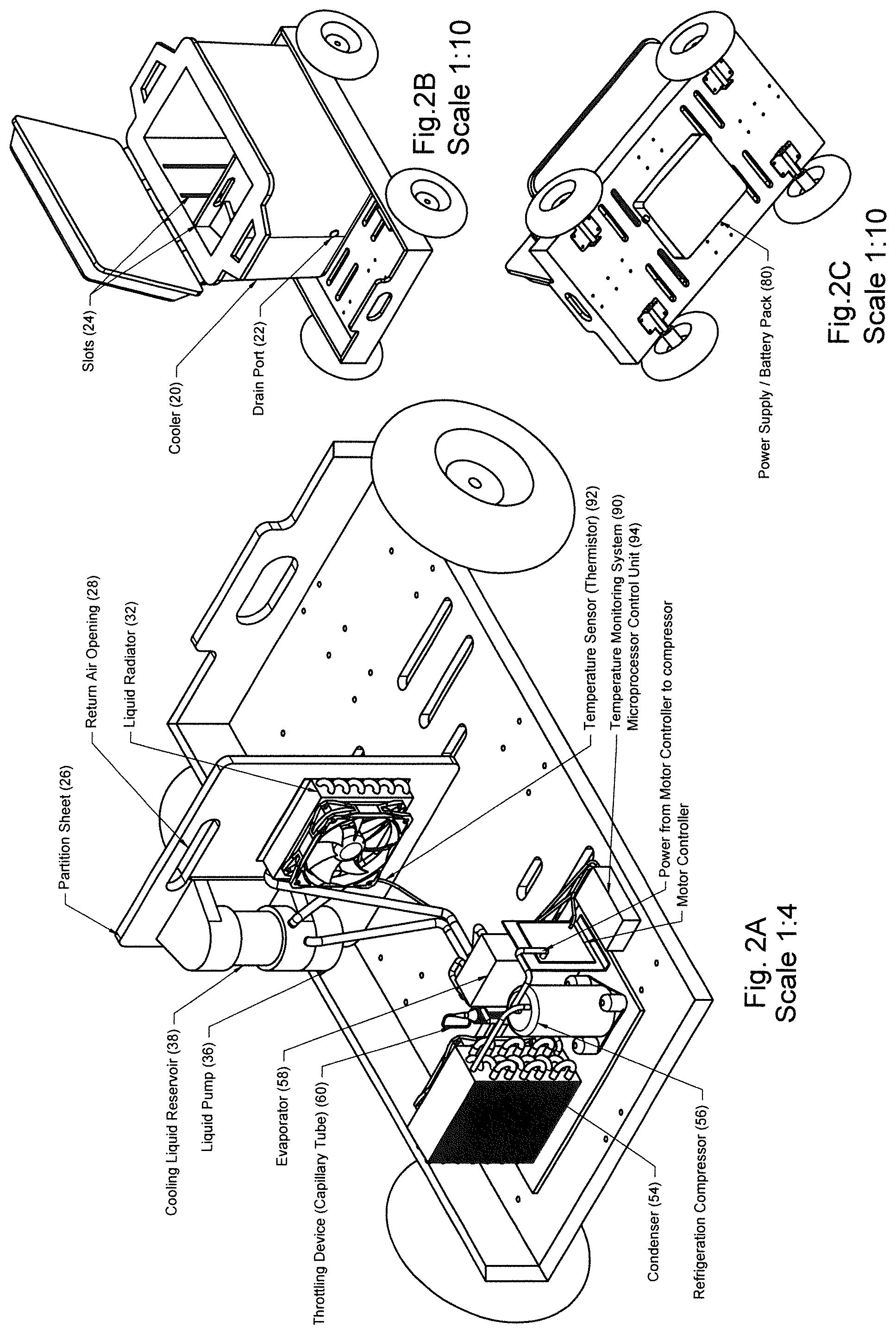Patent US11774160 Figure 2 – Method and system for cooler conversion to a refrigerator