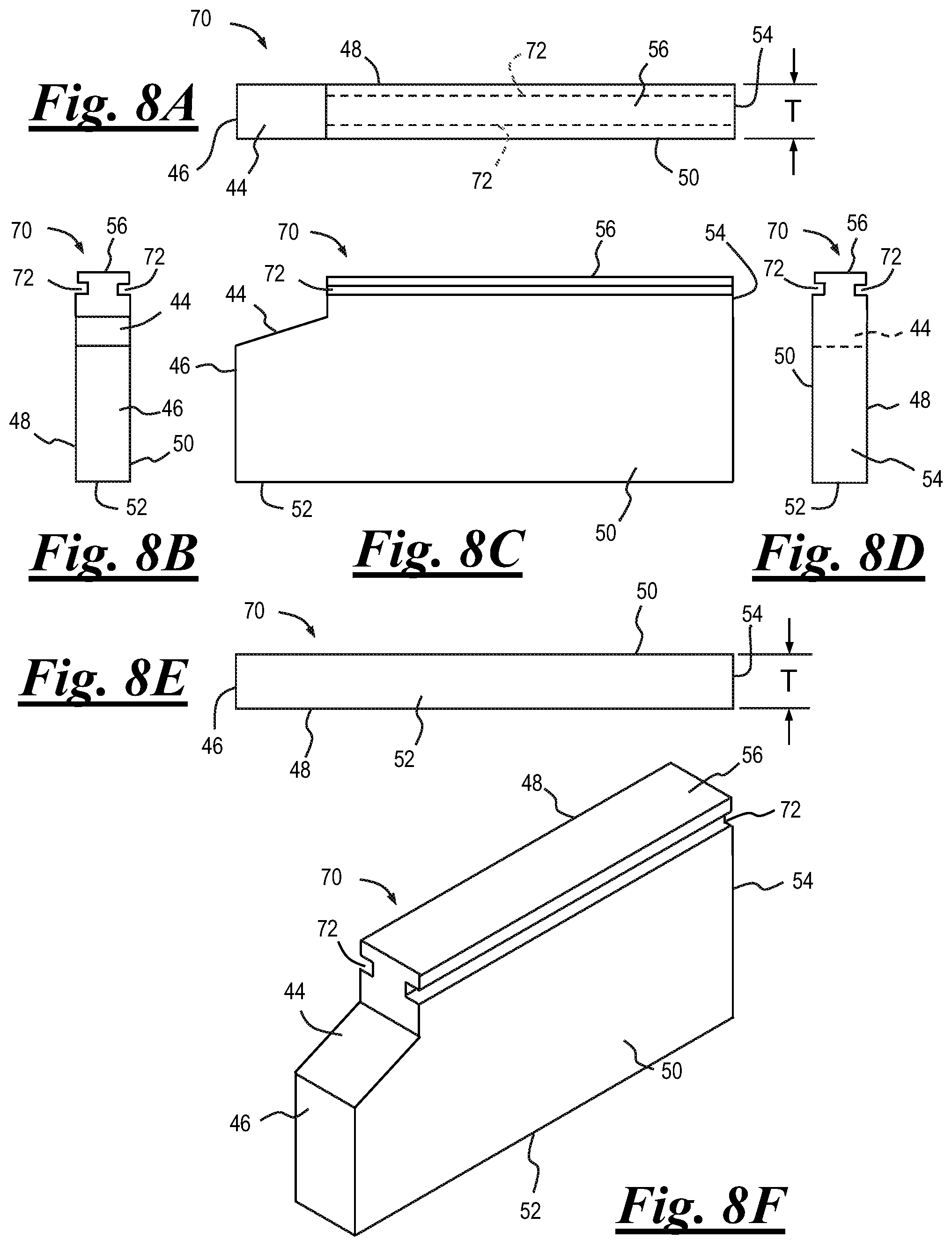 Patent US11774161 Figure 8 – Refrigerated food service counter