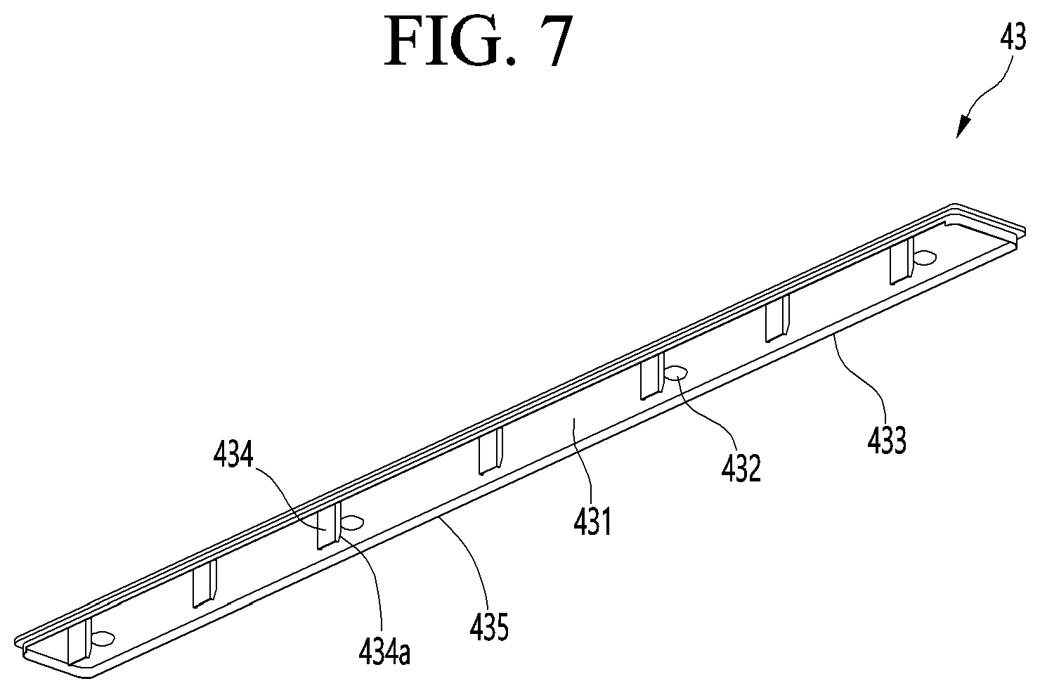 Patent US11774164 Figure 7 – Refrigerator