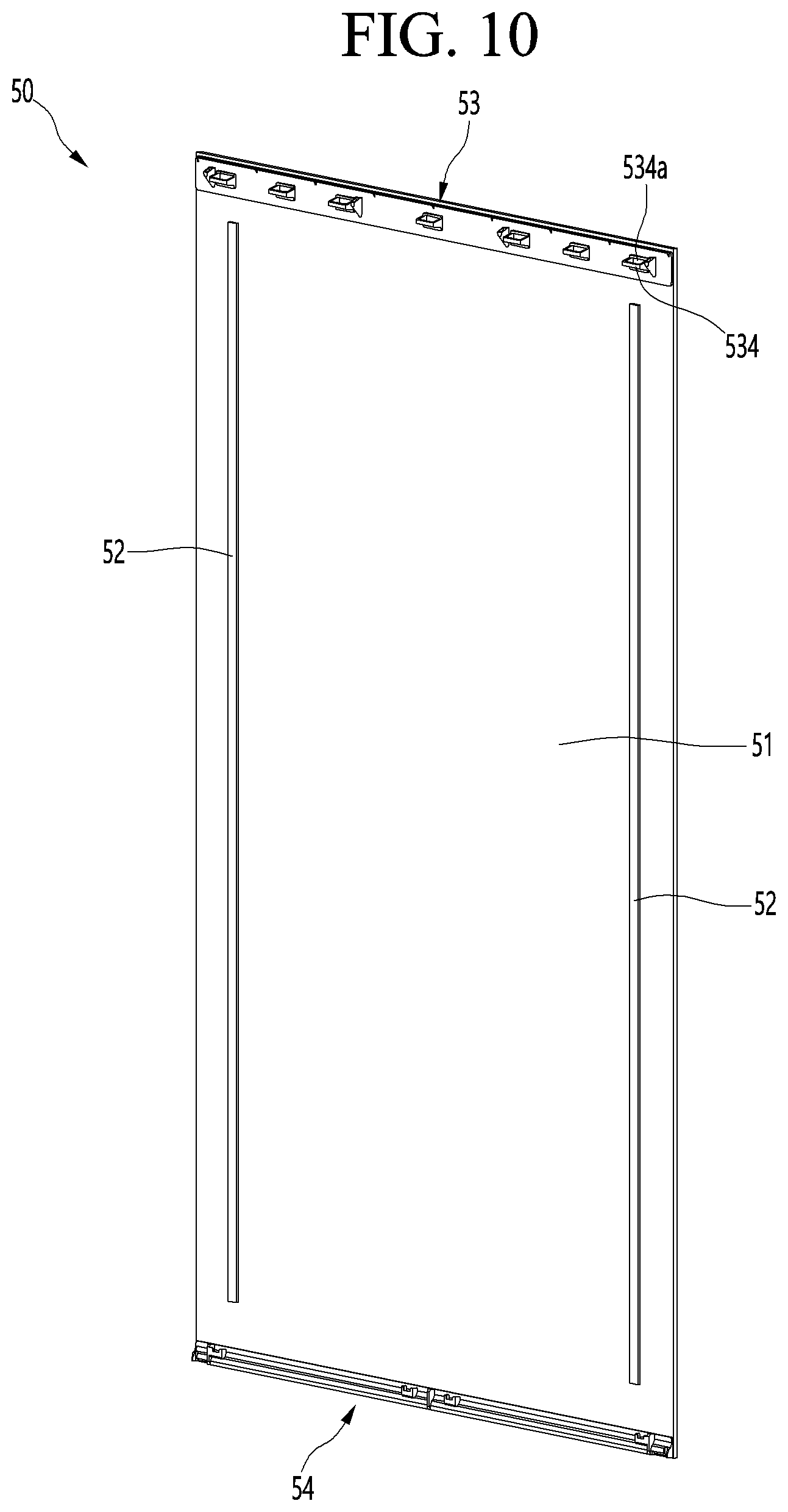 Patent US11774164 Figure 10 – Refrigerator