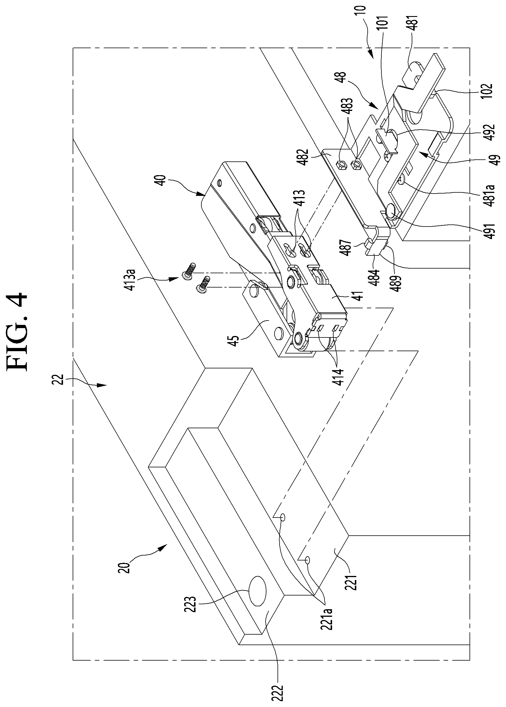 Patent US11774165 Figure 4 – Refrigerator