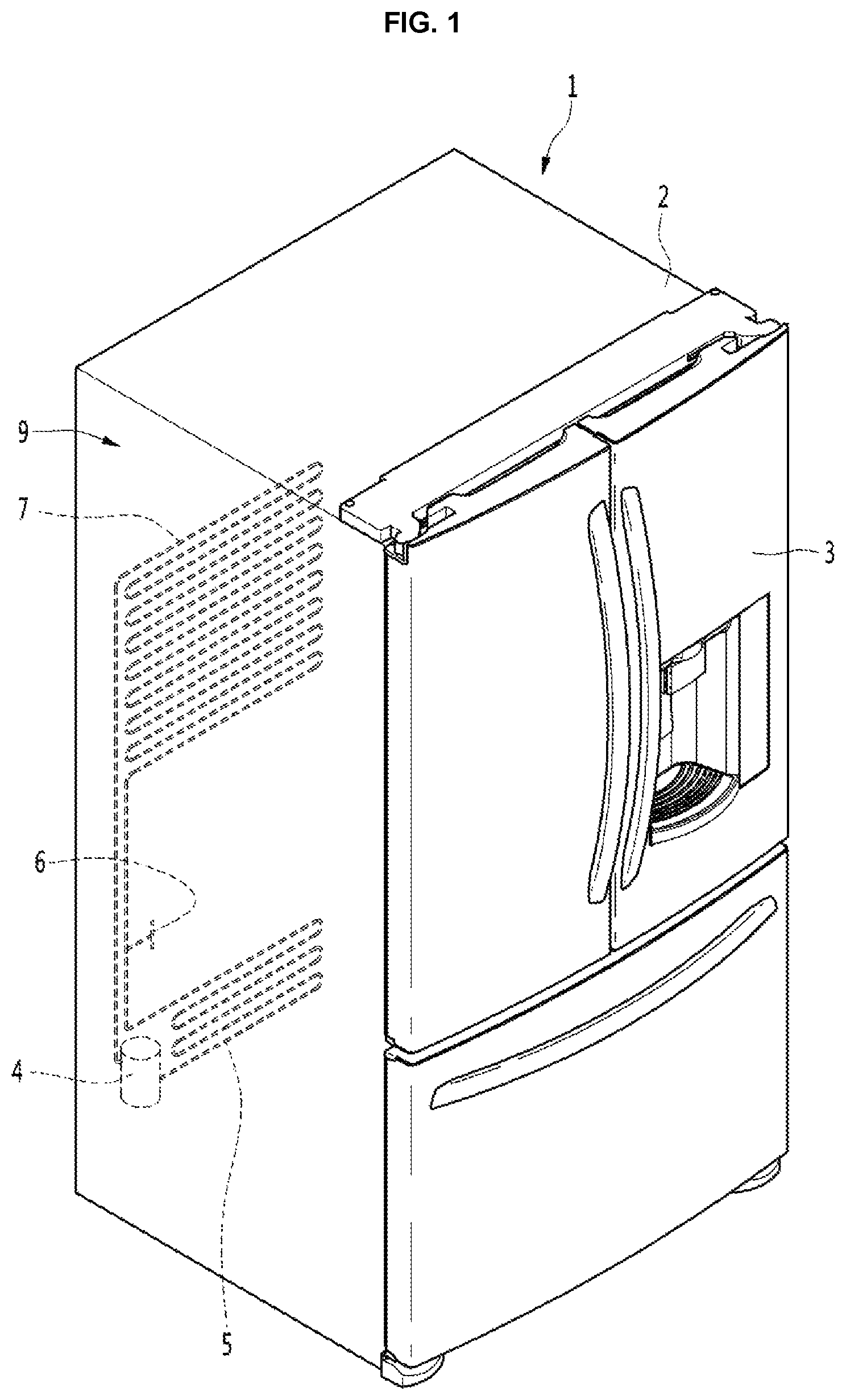 Patent US11774167 — Vacuum adiabatic body and refrigerator — Figure 1