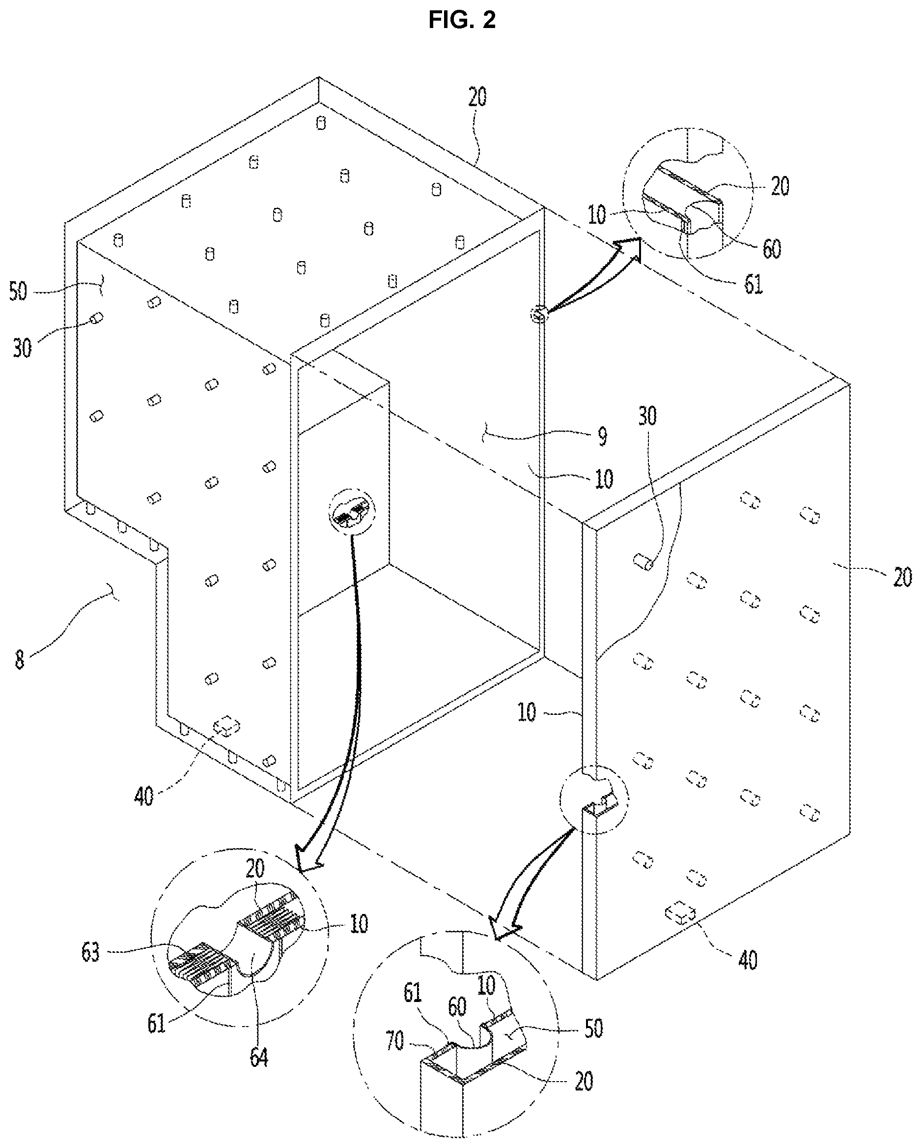 Patent US11774167 Figure 2 – Vacuum adiabatic body and refrigerator