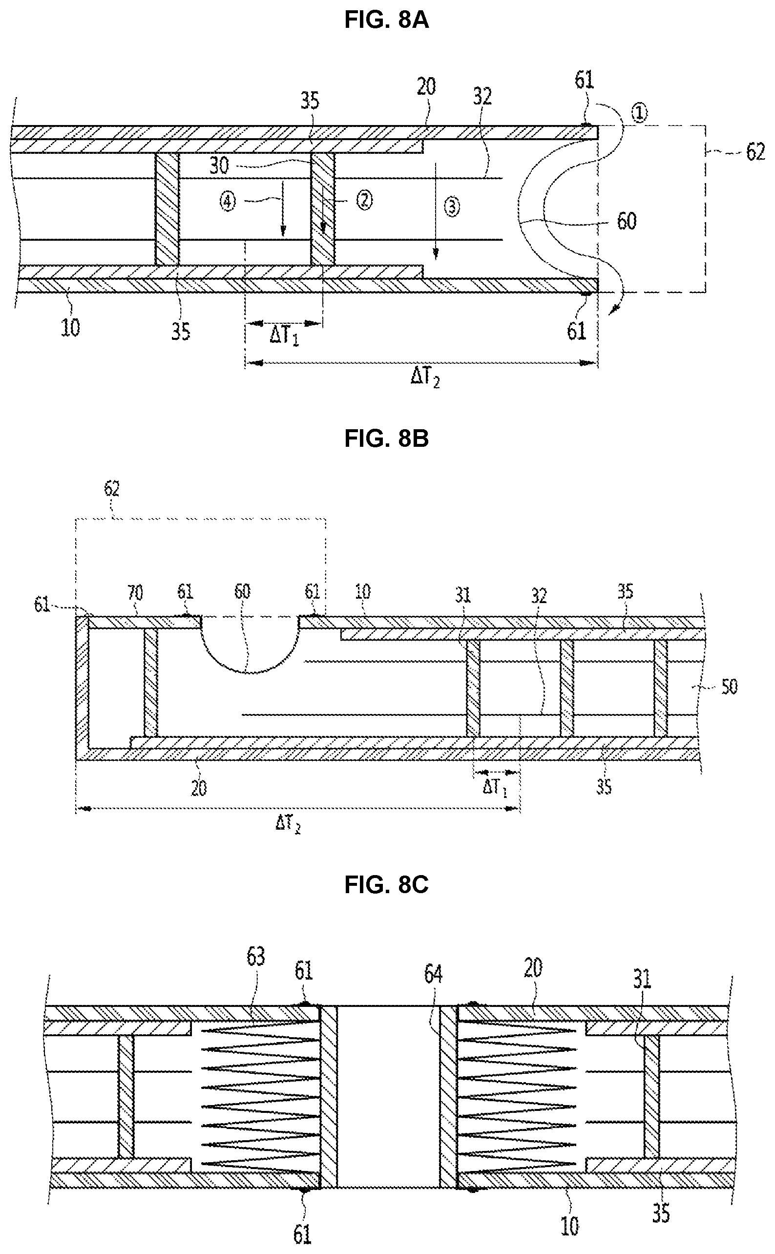 Patent US11774167 Figure 8 – Vacuum adiabatic body and refrigerator