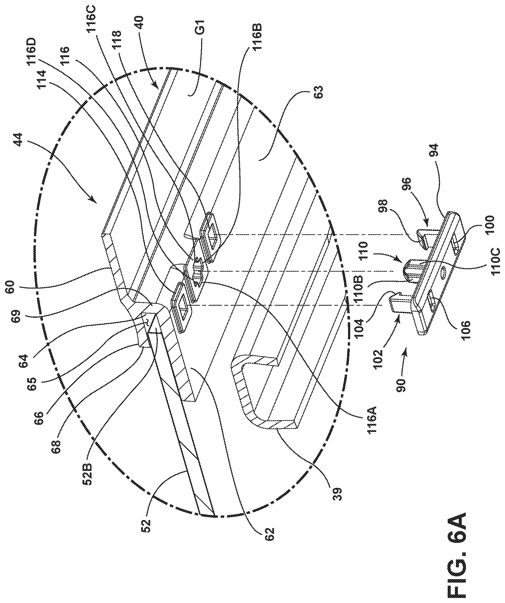 Patent US11774169 Figure 8 – Shelf assembly for appliance