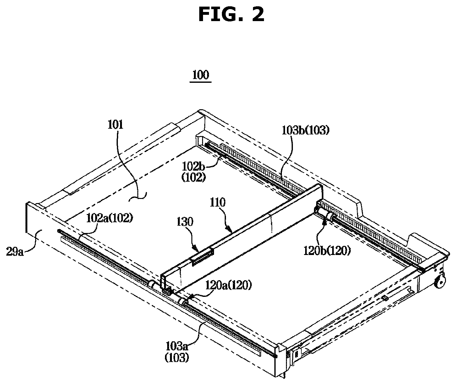 Patent US11774170 Figure 2 – Refrigerator