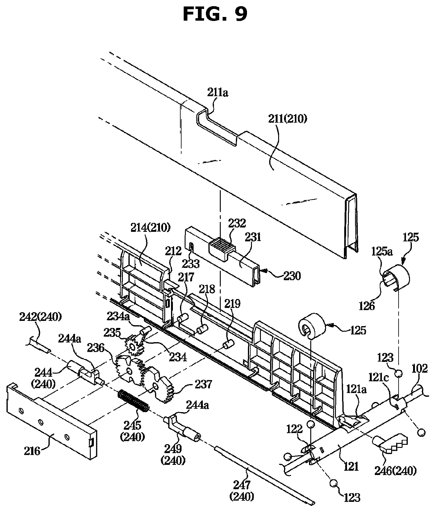 Patent US11774170 Figure 9 – Refrigerator