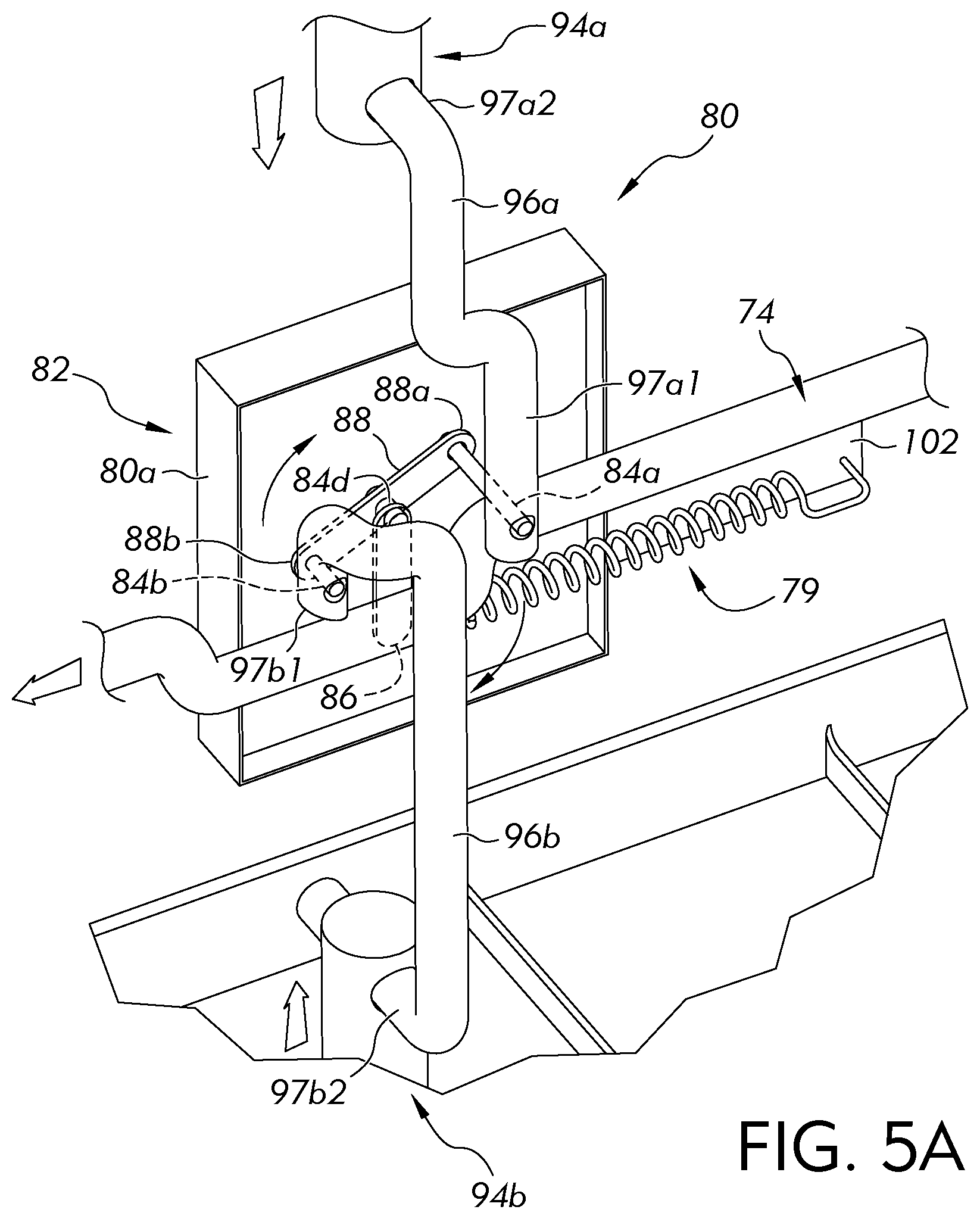Patent US11774172 Figure 5 – Drawer in a refrigerator door