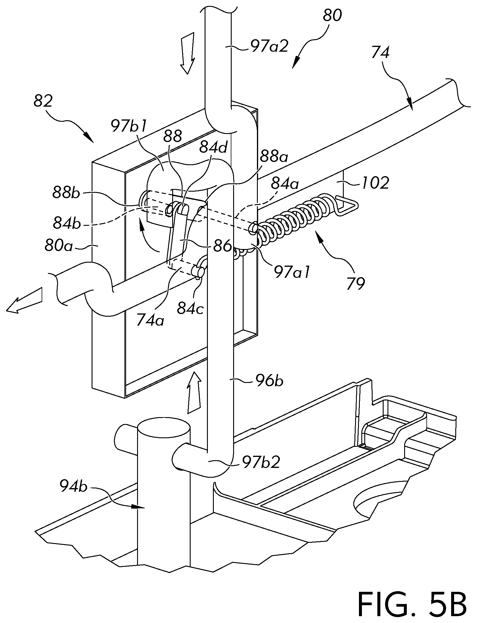 Patent US11774172 Figure 6 – Drawer in a refrigerator door