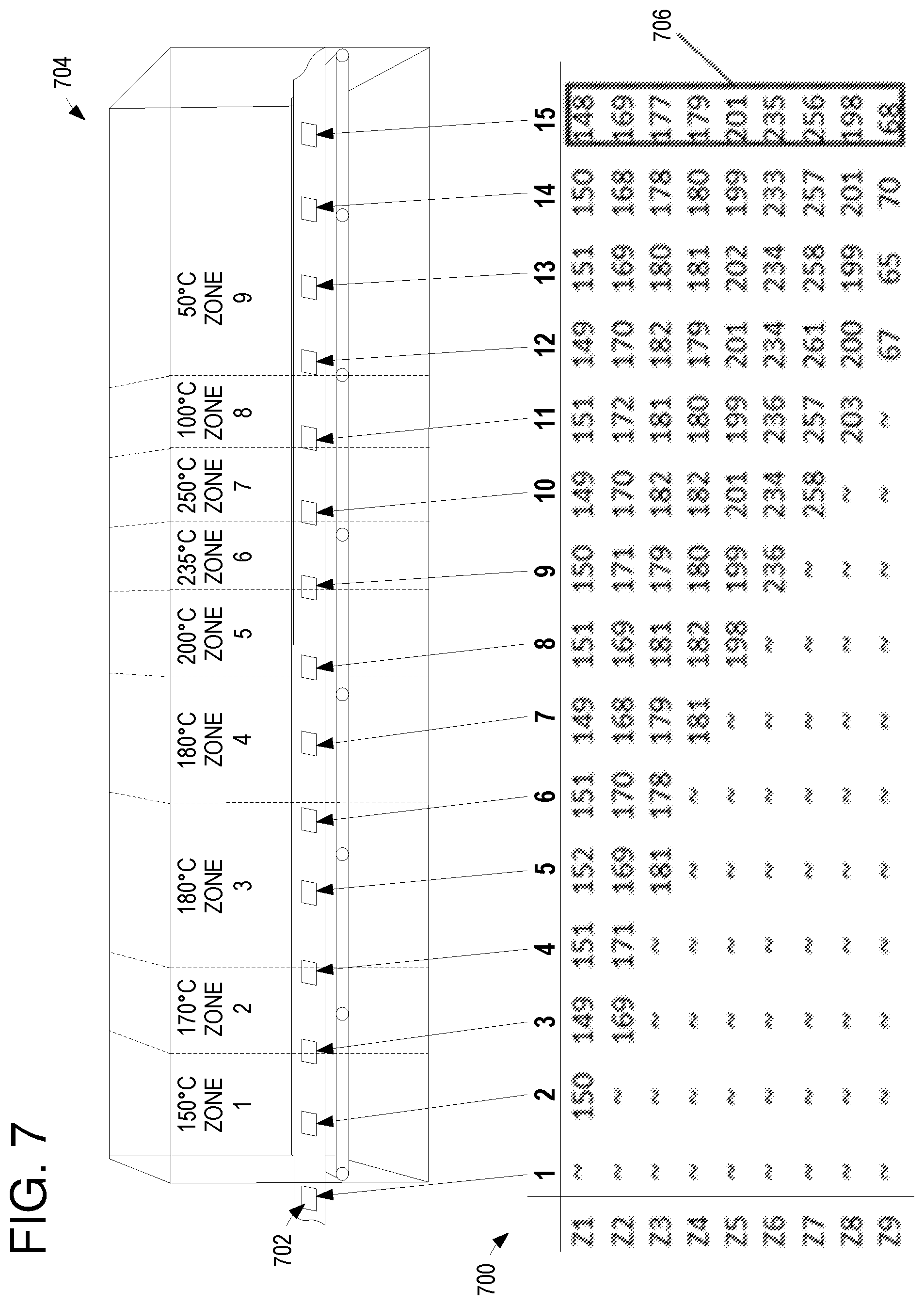 Patent US11774174 Figure 7 – Profiling an oven