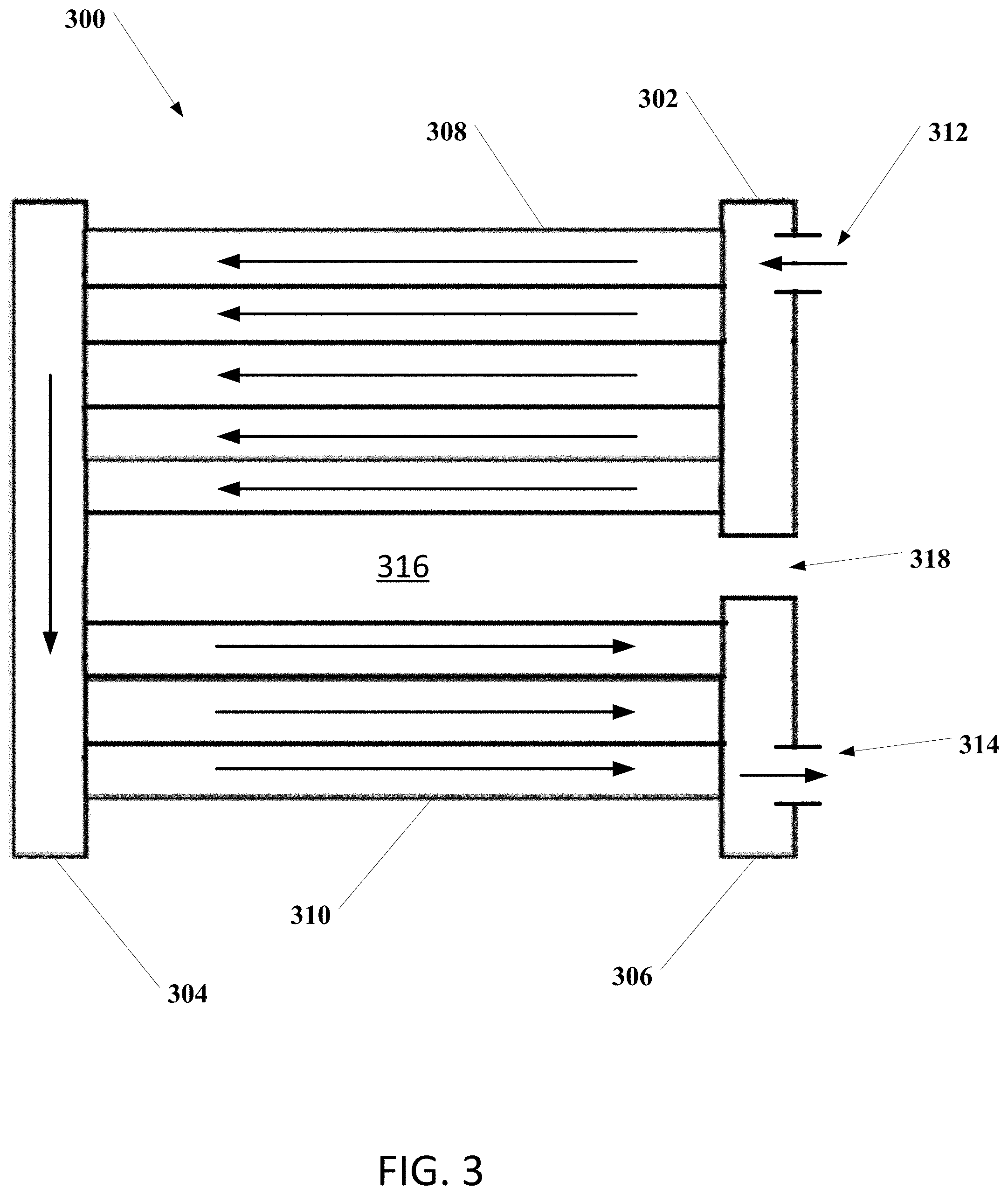 Patent US11774178 Figure 3 – Heat exchanger for a heating, ventilation, and air-conditioning system