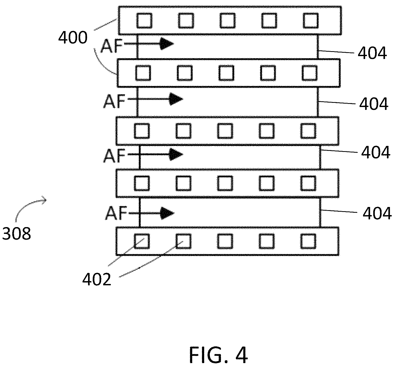 Patent US11774178 Figure 4 – Heat exchanger for a heating, ventilation, and air-conditioning system