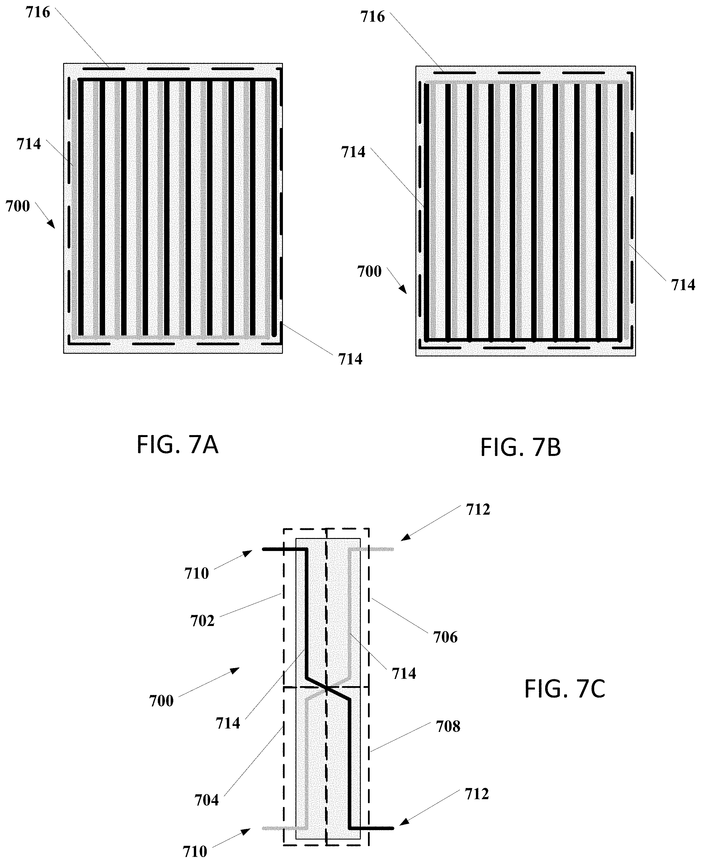 Patent US11774178 Figure 7 – Heat exchanger for a heating, ventilation, and air-conditioning system