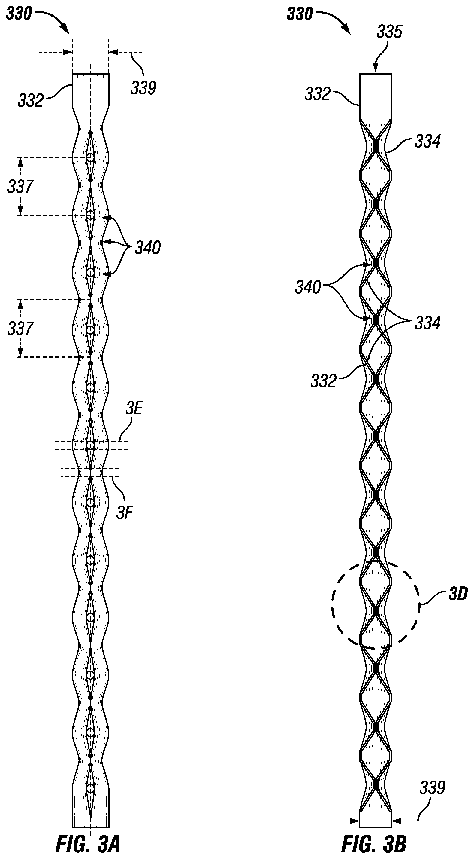 Patent US11774179 Figure 3 – Heat exchanger tubes and tube assembly configurations